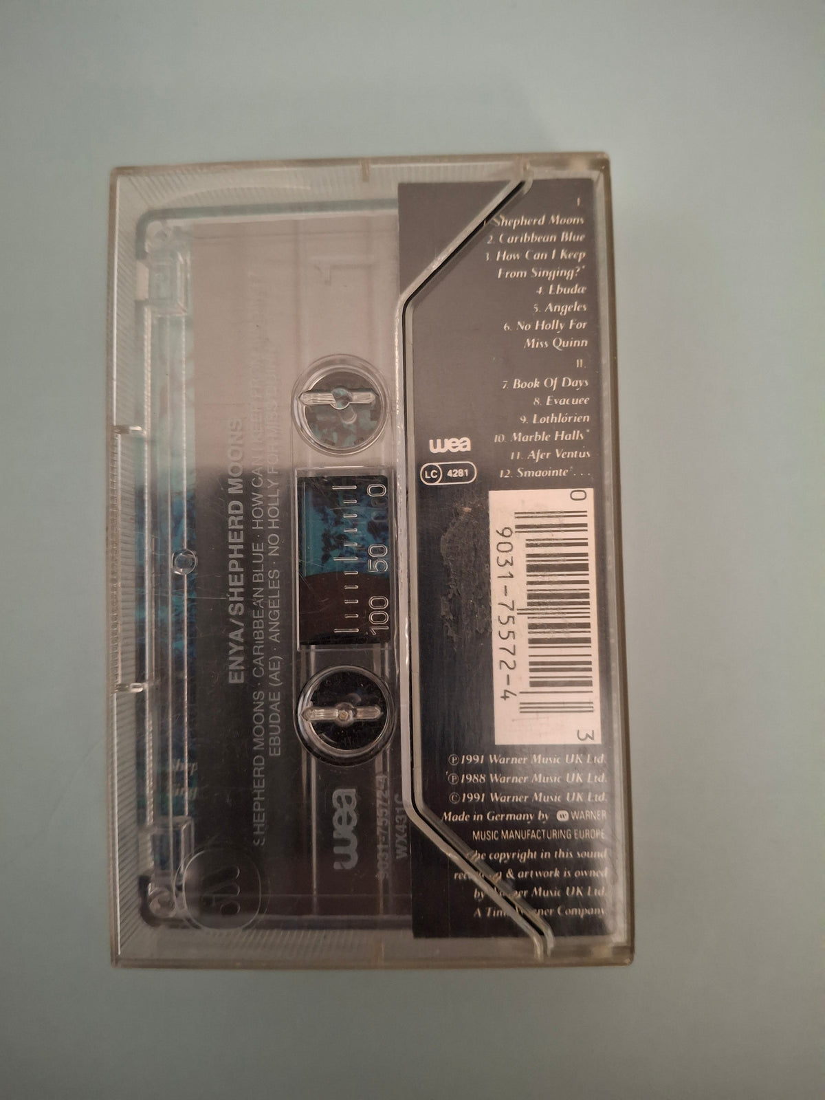 Enya - Shepherd Moons Original 1991 UK/Europe Cassette Tape (WEA 9031-75572-4)