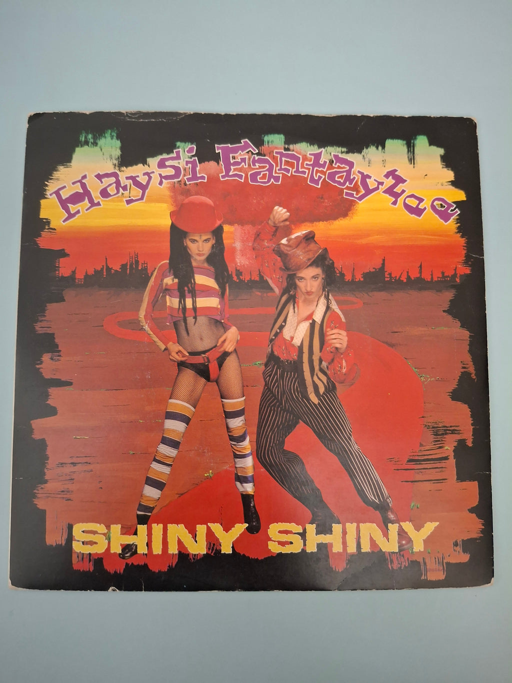 Haysi Fantayzee - Shiny Shiny Original 1983 UK 7" Vinyl Picture Sleeve Single (Regard RG 106)