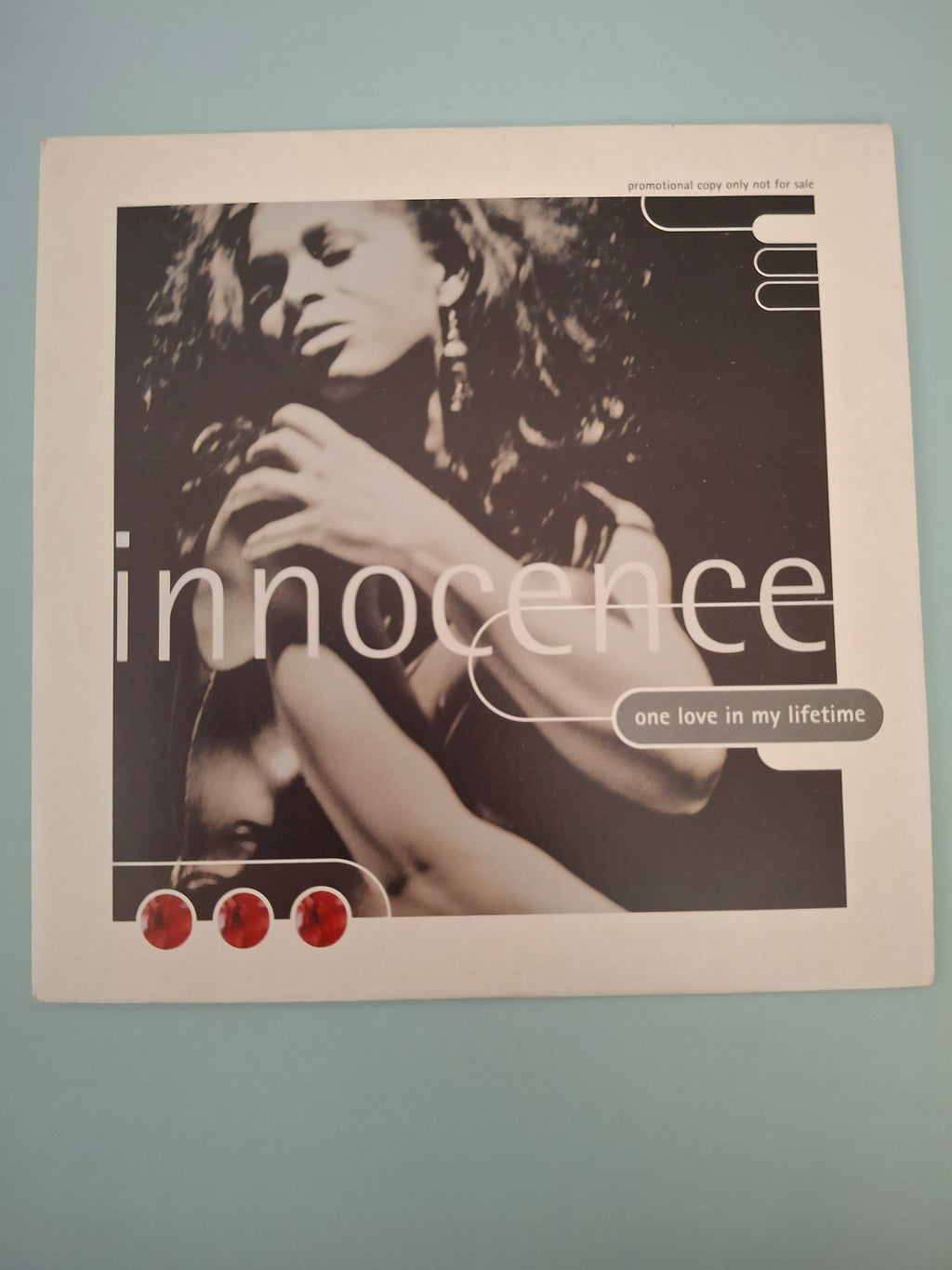 Innocence - One Love In My Lifetime Rare 1992 UK 7" Vinyl DJ Promo Single (Cooltempo COOL 263)