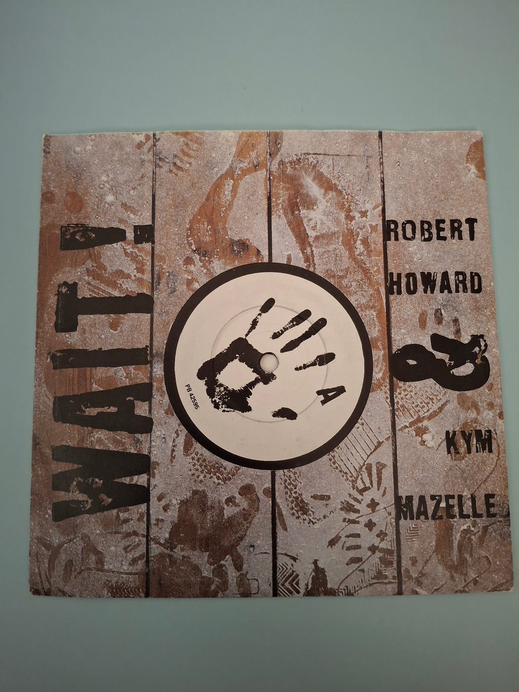Robert Howard & Kym Mazelle - Wait! Original 1989 UK 7" Vinyl Picture Sleeve Single (RCA PB 42595)