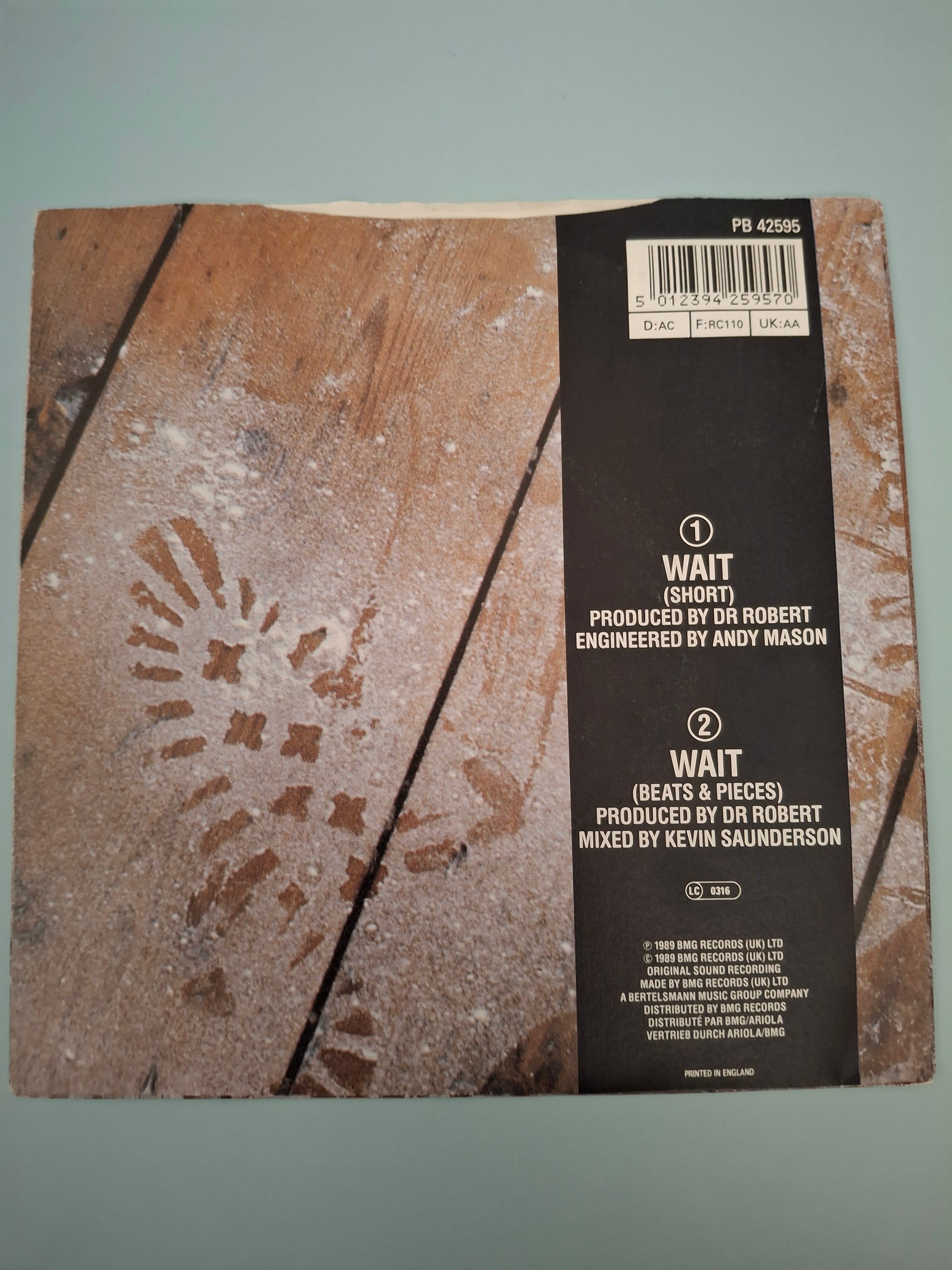 Robert Howard & Kym Mazelle - Wait! Original 1989 UK 7" Vinyl Picture Sleeve Single (RCA PB 42595)