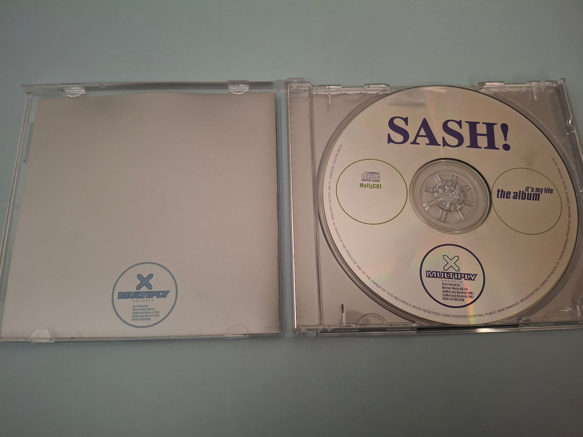 Sash! - It's My Life - The Album Original 1997 UK First Pressing CD (Multiply MultyCD1)