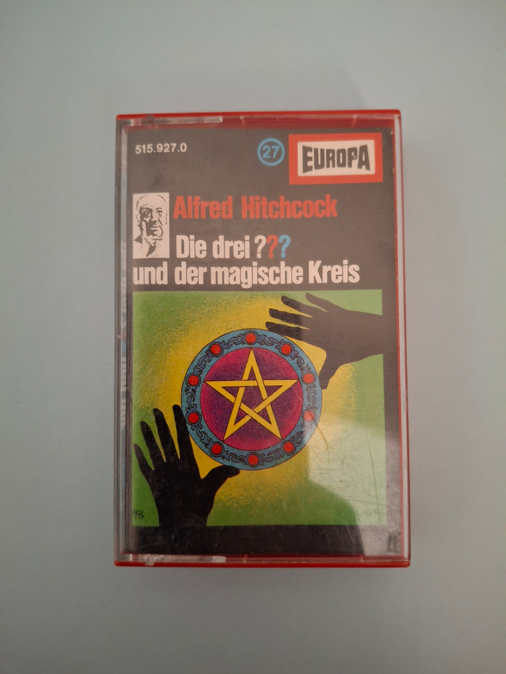 Alfred Hitchcock - Die drei ??? 27 - Und der magische Kreis Vintage German Cassette Tape (1981 Europa 515 927.0)