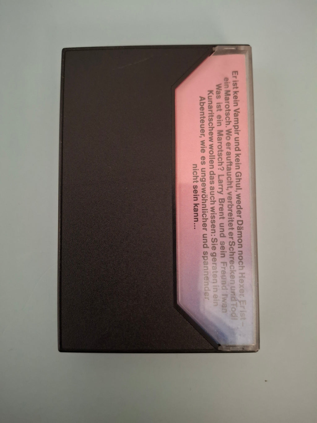 Dan Shocker - Larry Brent (2) Marotsch, der Vampir-Killer Vintage German Cassette (1983 Europa 516 402.8)