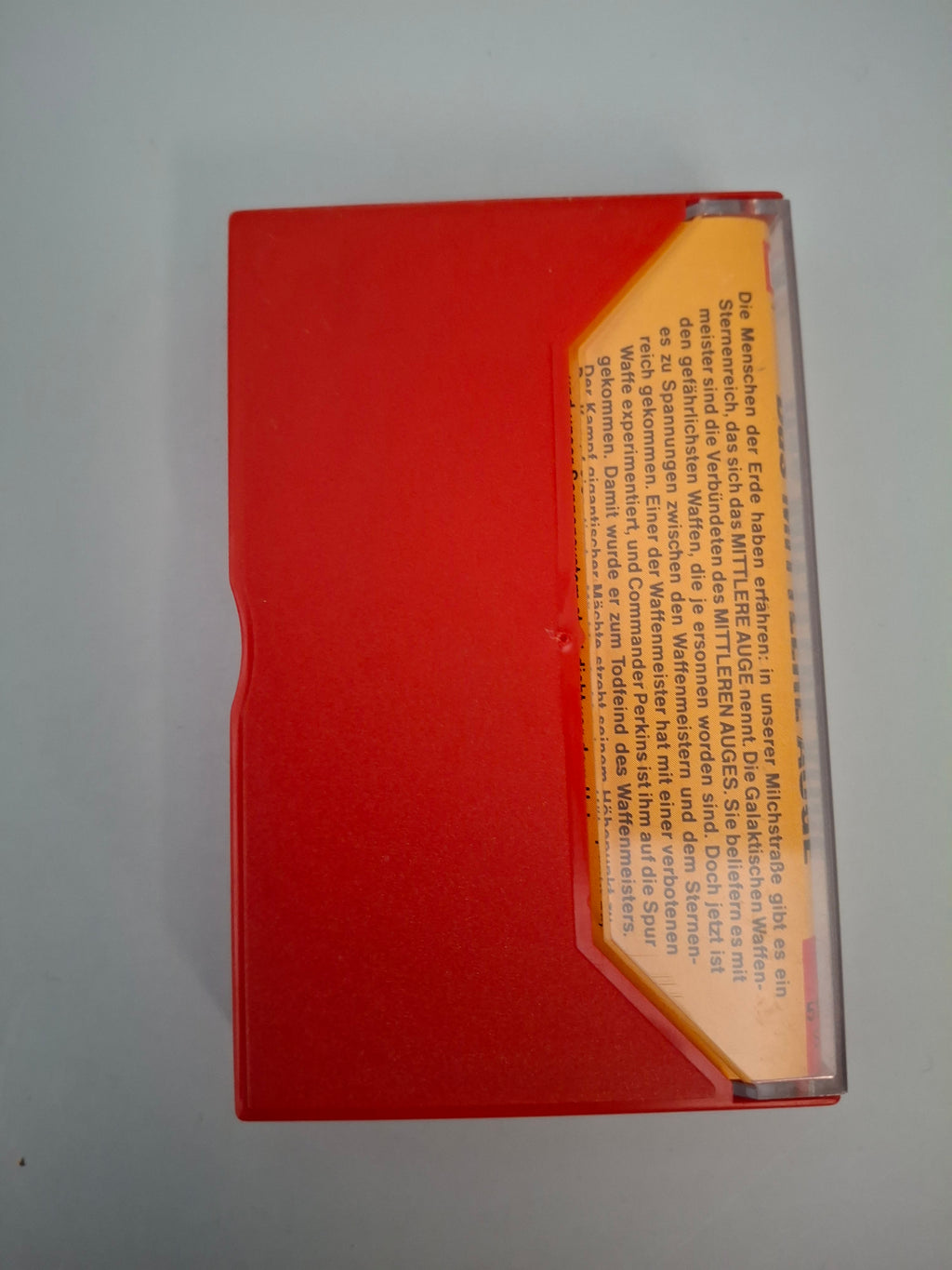 Commander Perkins - 9 Das mittlere Auge Vintage German Sci-Fi Cassette (1980 Europa 515 693.9)