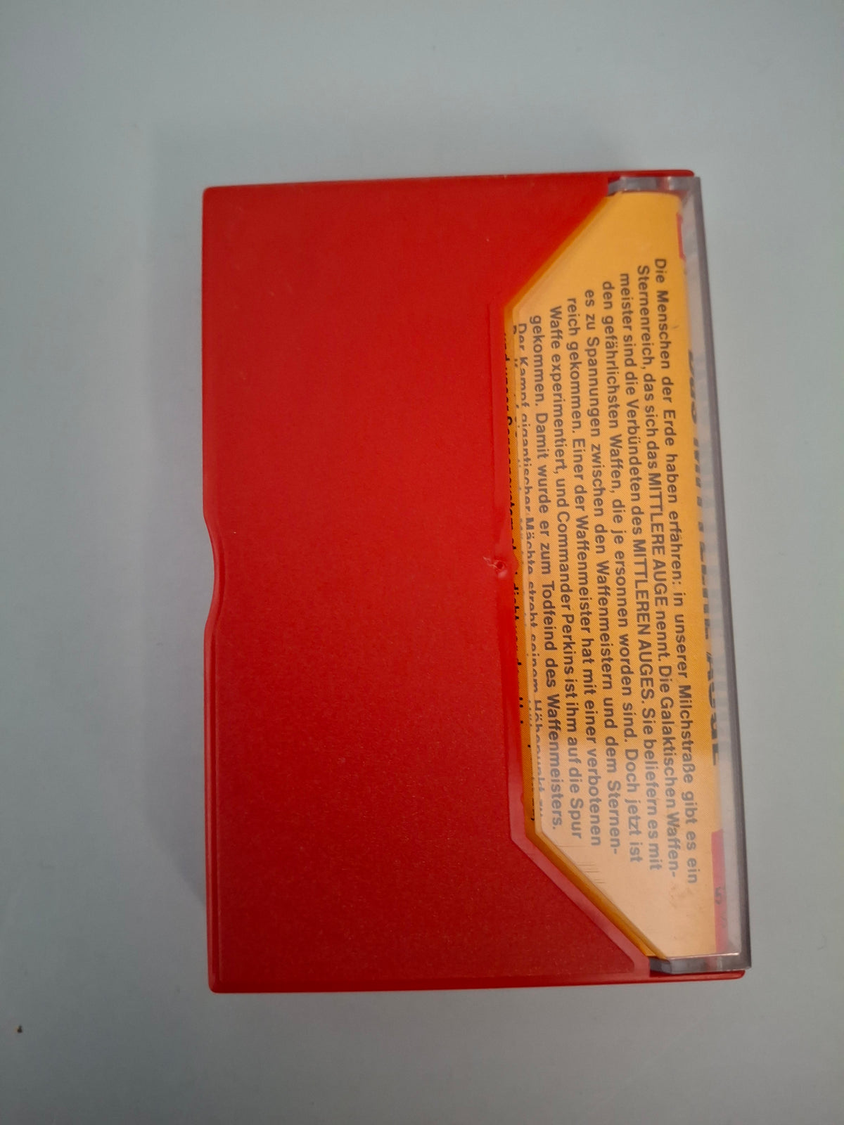 Commander Perkins - 9 Das mittlere Auge Vintage German Sci-Fi Cassette (1980 Europa 515 693.9)