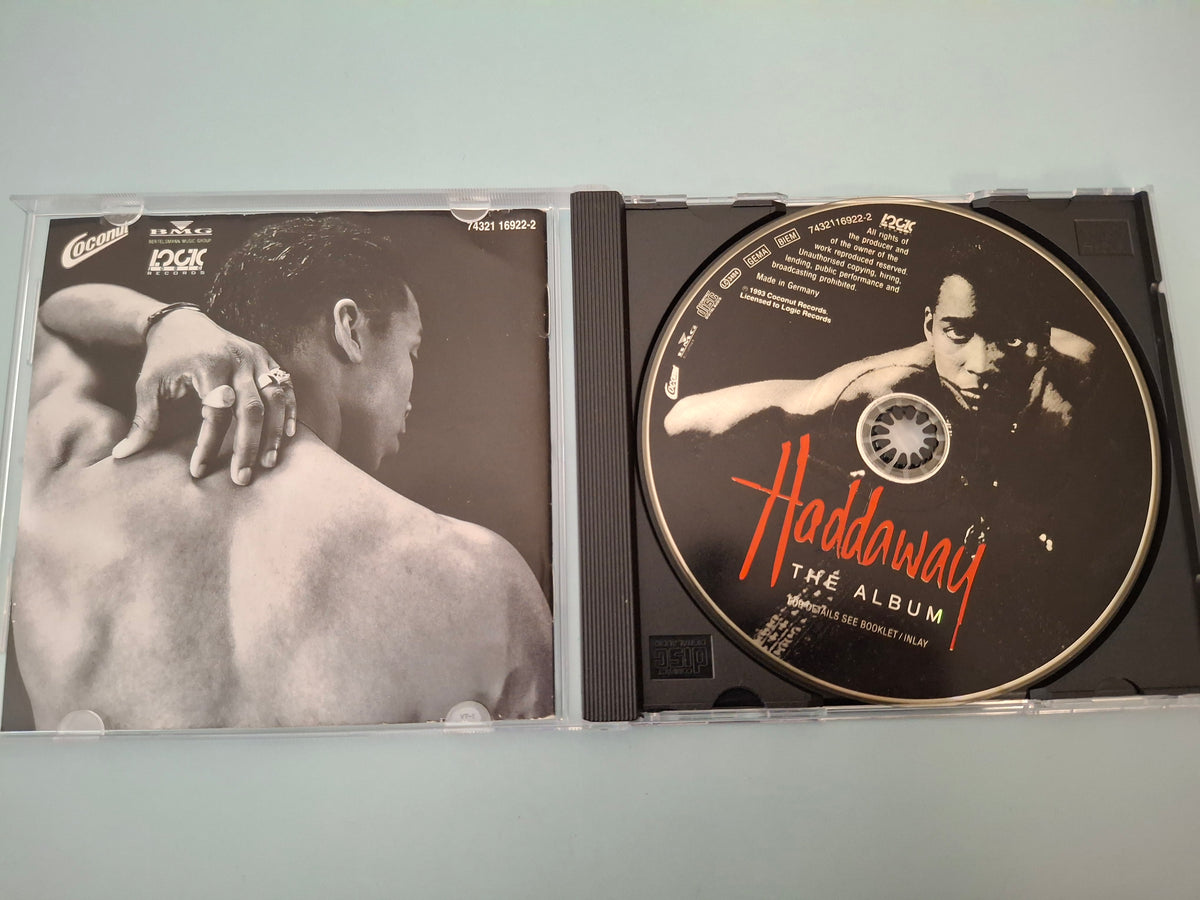 Haddaway - The Album Original UK/European CD Pressing (1993 Coconut/BMG 74321 16922-2)