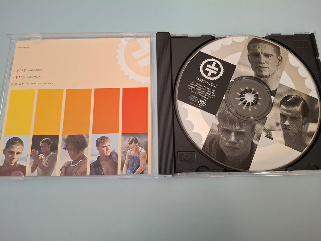 Take That - Pray CD Single (1993, RCA / BMG 74321154502)
