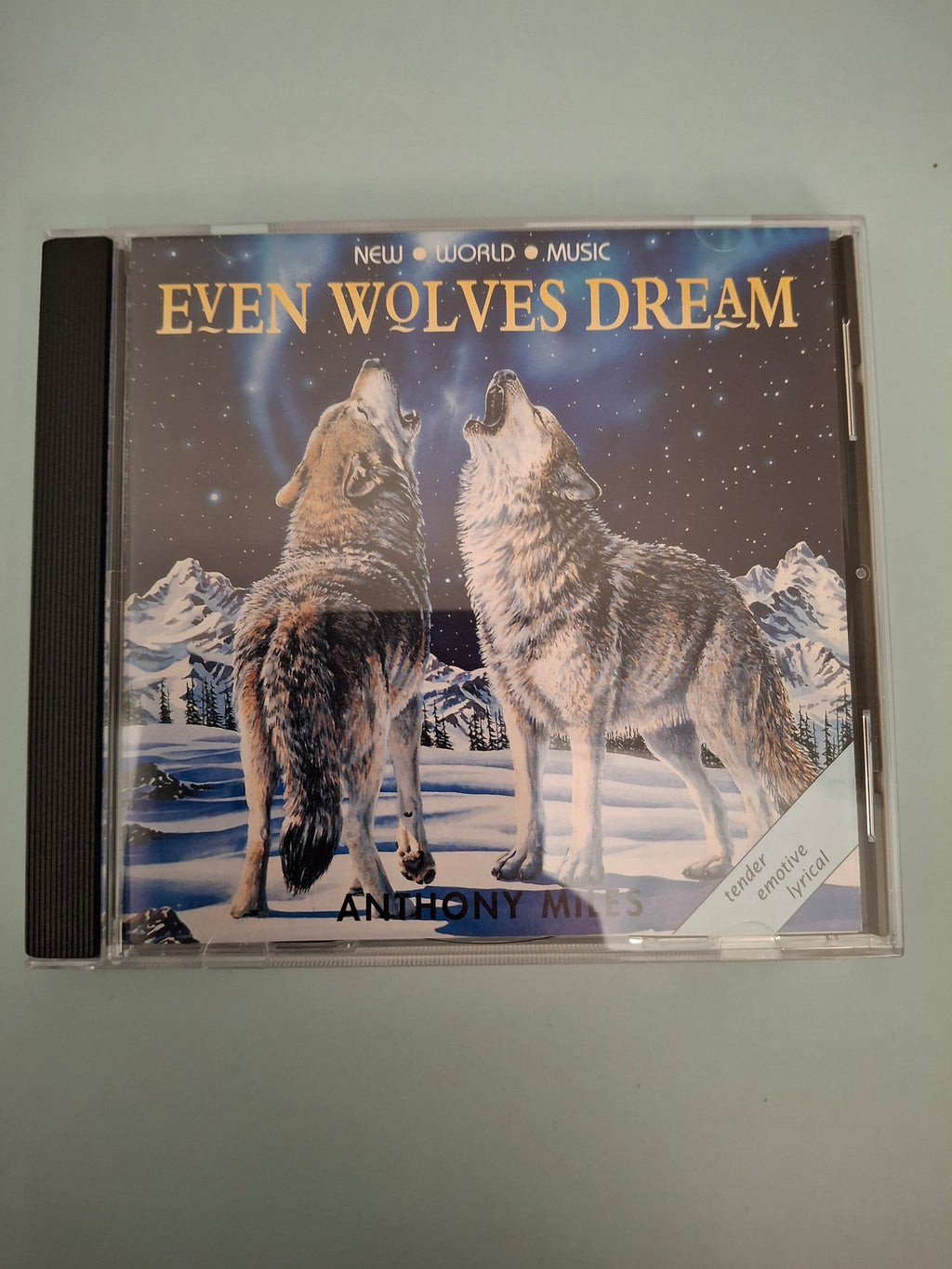 Anthony Miles - Even Wolves Dream Original UK New Age CD Pressing (1993 New World Music NWCD 251)