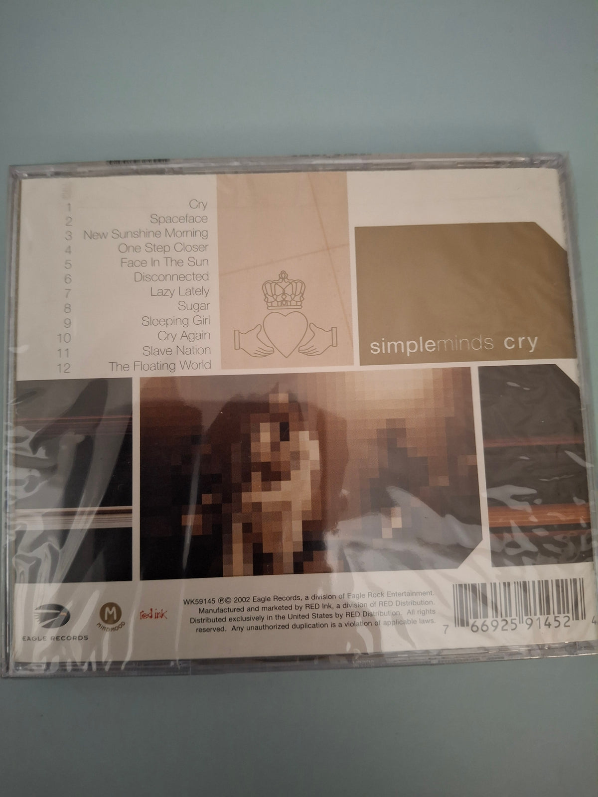 Simple Minds - Cry CD Album (2002, Eagle Records WK59145)