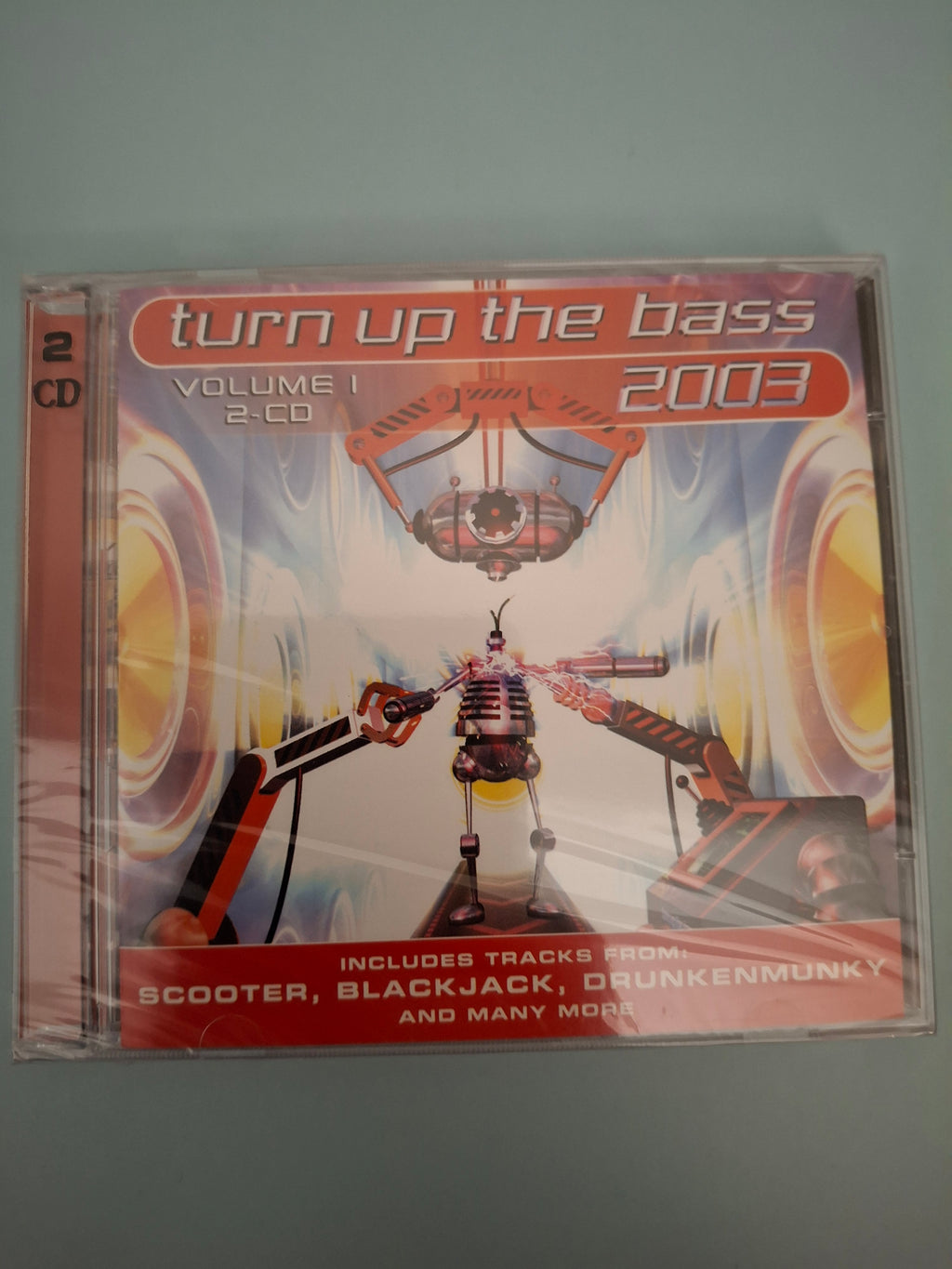 Various Artists - Turn Up The Bass 2003 Volume 1 Double CD (2003, AMC 10119)
