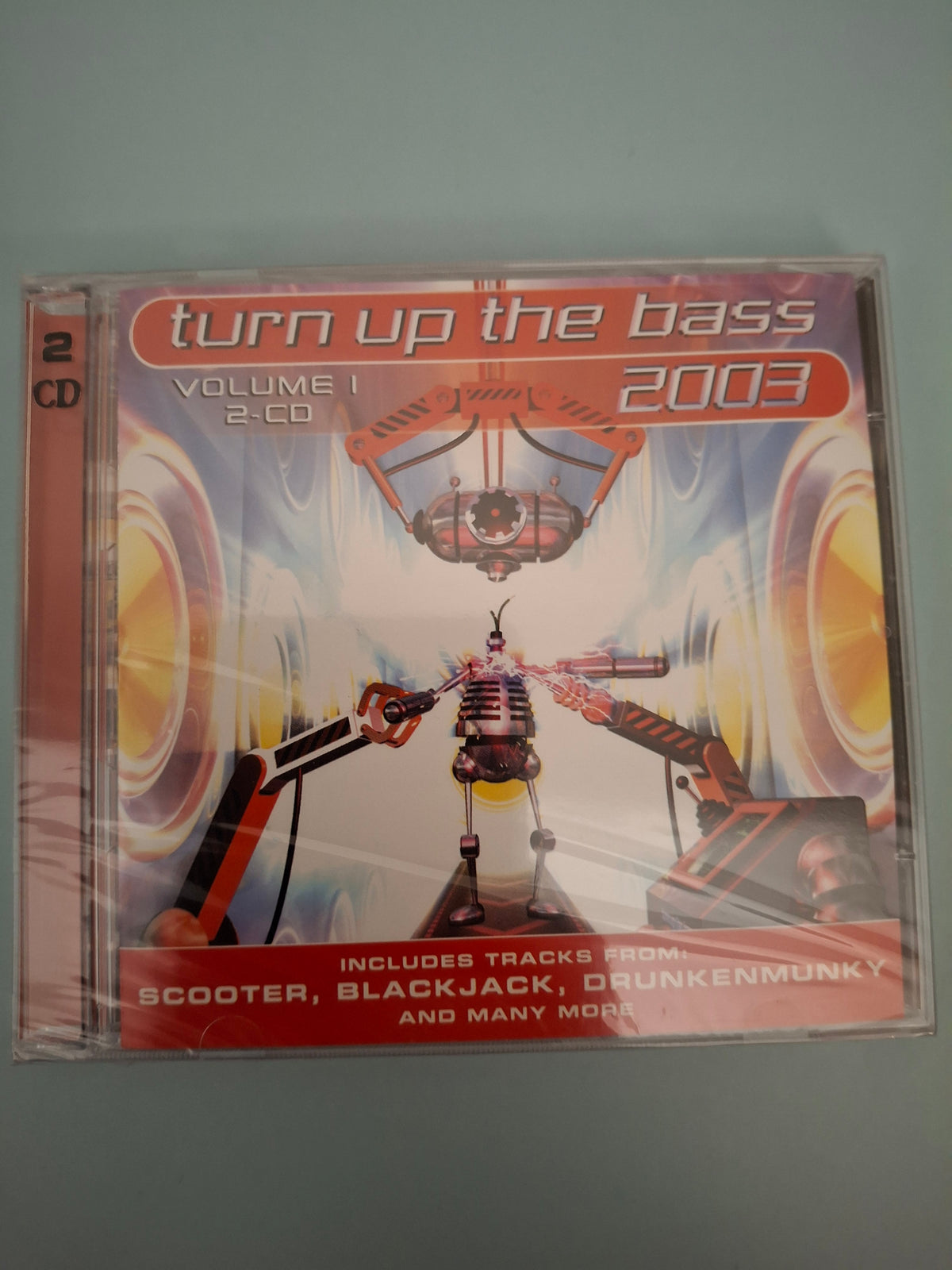 Various Artists - Turn Up The Bass 2003 Volume 1 Double CD (2003, AMC 10119)