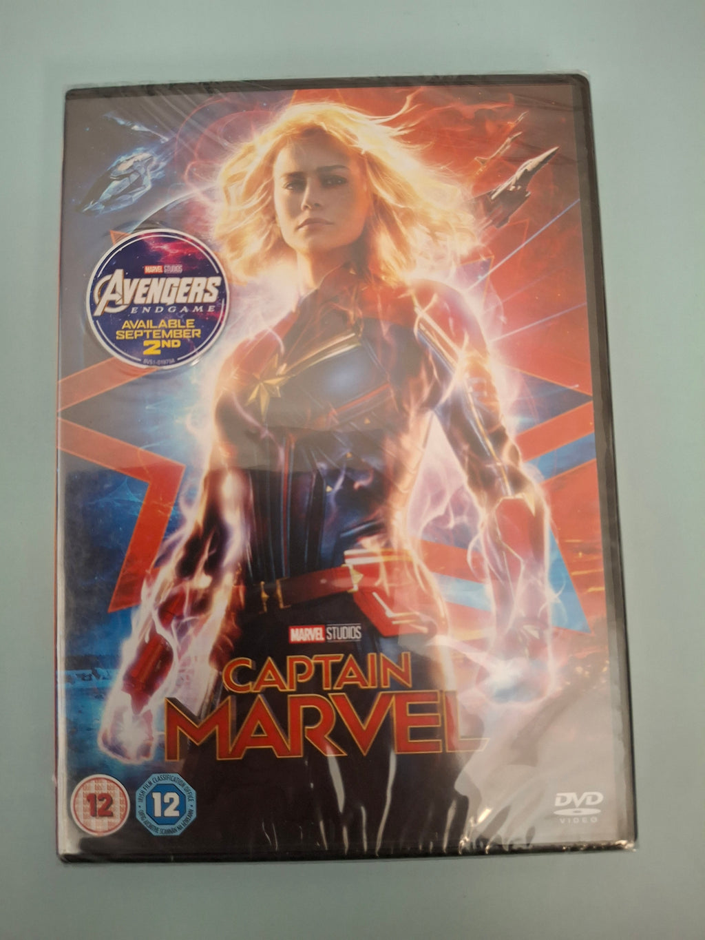 Captain Marvel DVD (2019, Marvel Studios 8717418546649)
