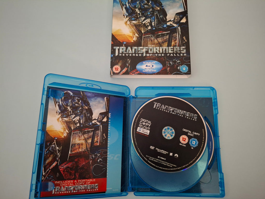 Transformers: Revenge of the Fallen 3-Disc Special Edition Blu-Ray (2009, Paramount 5051368212234)