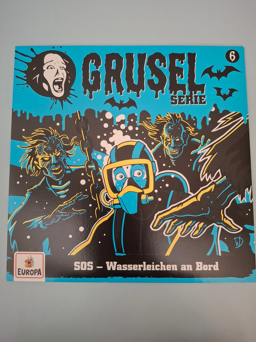 Gruselserie 006: SOS - Wasserleichen an Bord LP Vinyl (2020, Europa 19439748101)