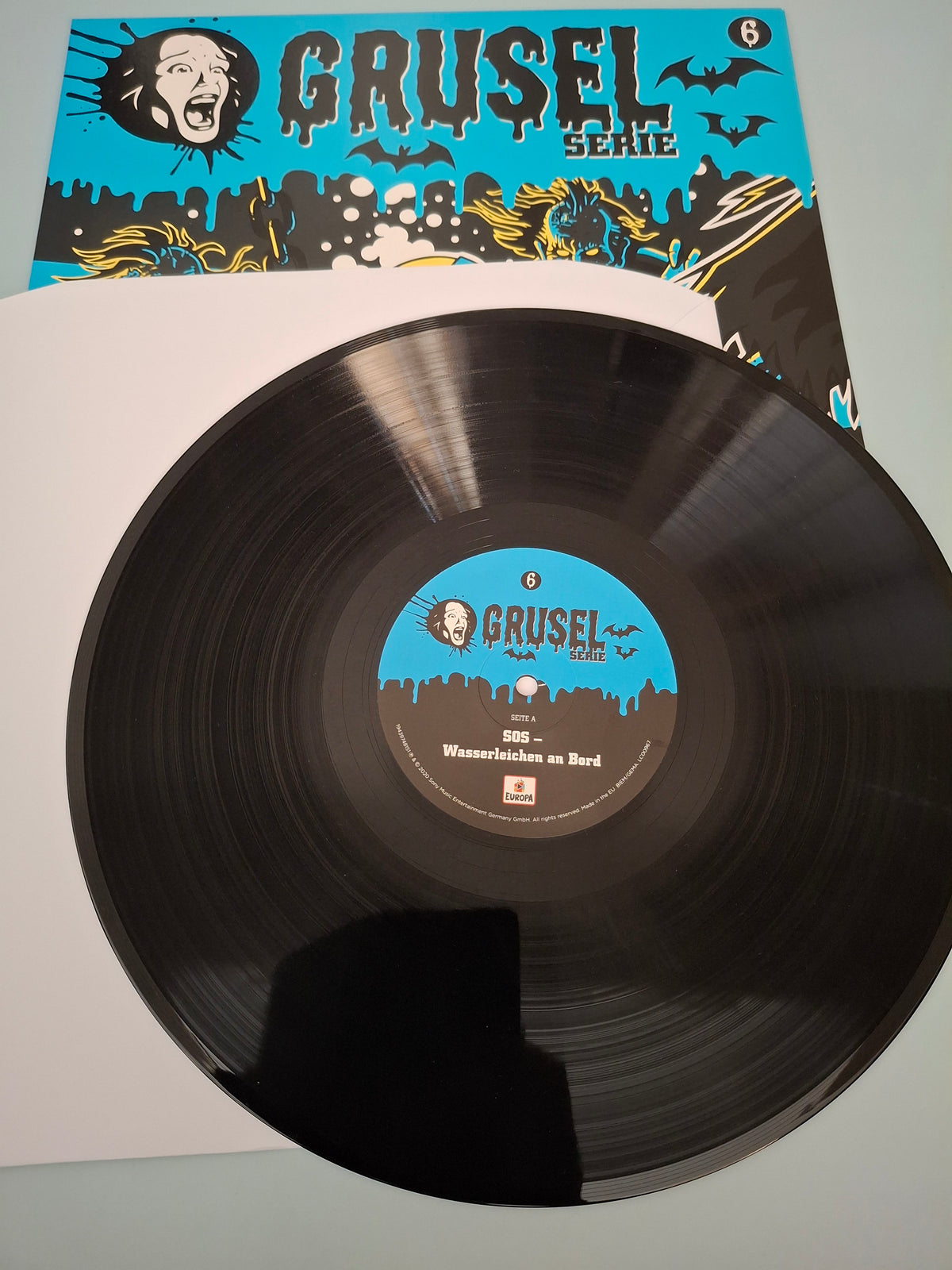 Gruselserie 006: SOS - Wasserleichen an Bord LP Vinyl (2020, Europa 19439748101)