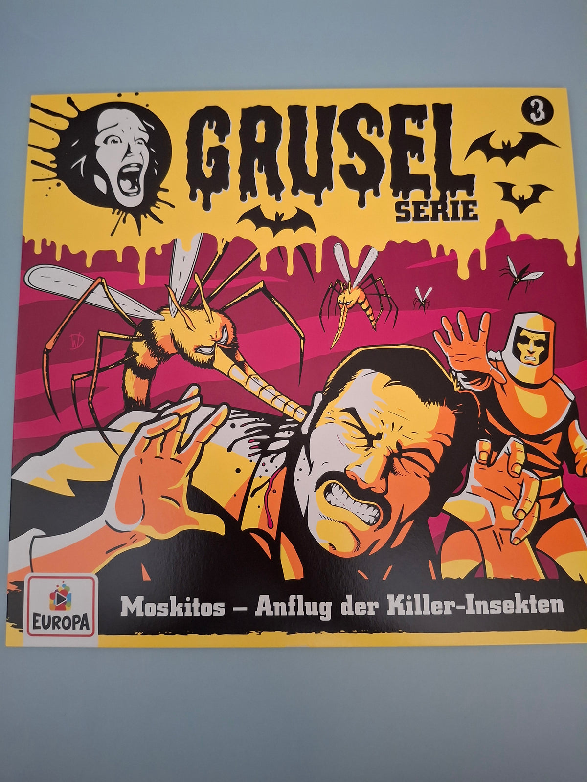 Gruselserie 003: Moskitos - Anflug der Killer-Insekten LP Vinyl (2019, Europa 19075899591)