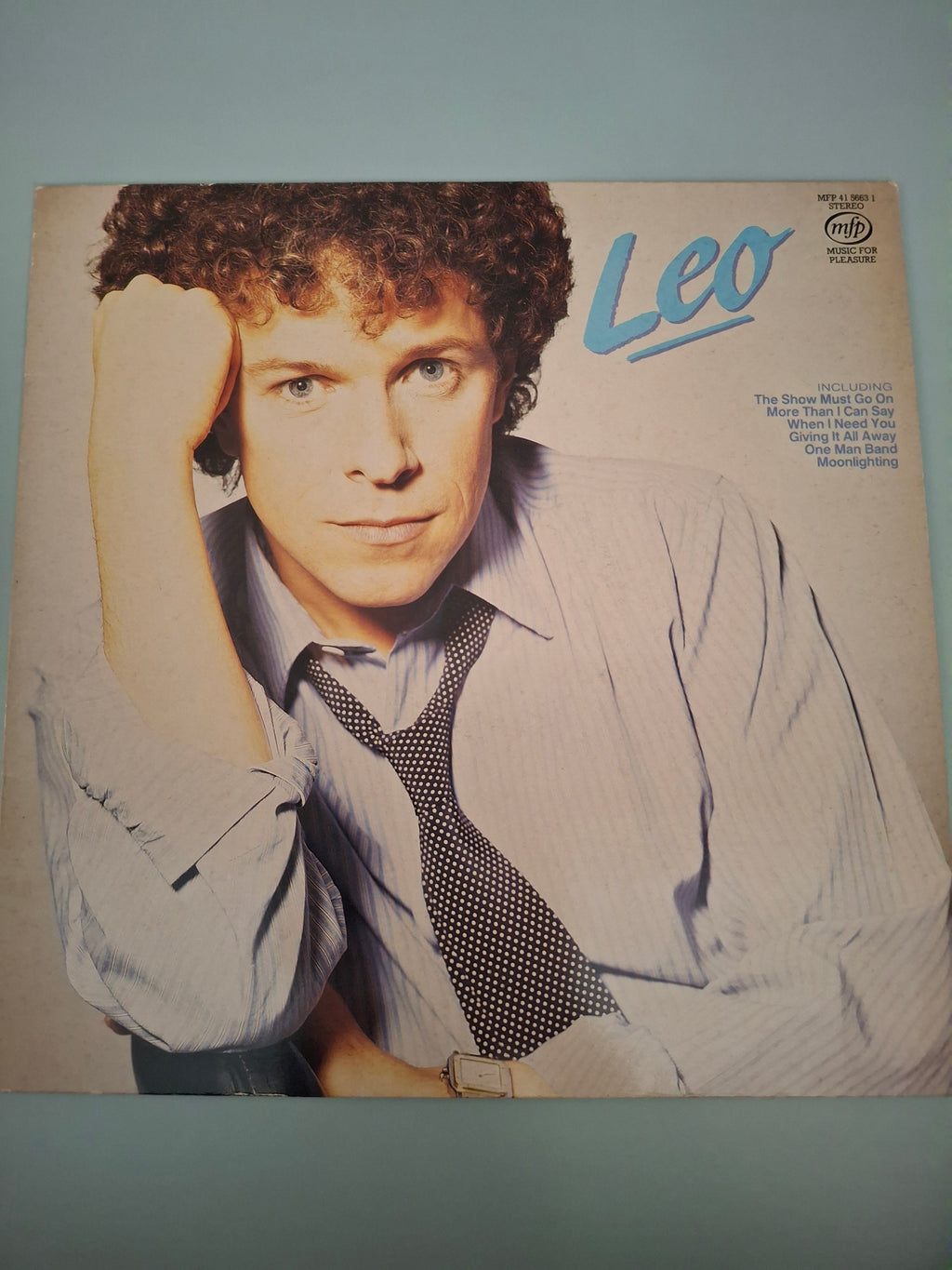 Leo Sayer - Leo Greatest Hits Compilation Album (UK Vinyl LP, 1984, MFP 41 5663 1)