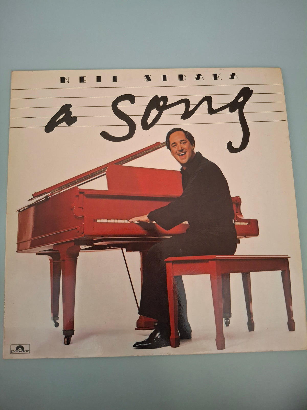 Neil Sedaka - A Song Original 12" Vinyl LP (UK Pressing, 1977, Polydor 2383-451)