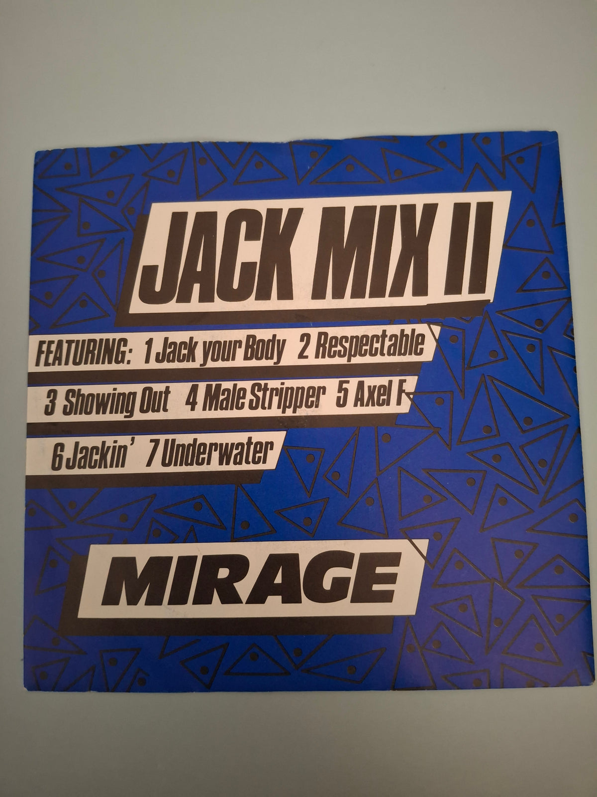 Mirage - Jack Mix II / Move On Out 7" Vinyl Single (UK Pressing, 1987, Debut Records DEBT 3022)
