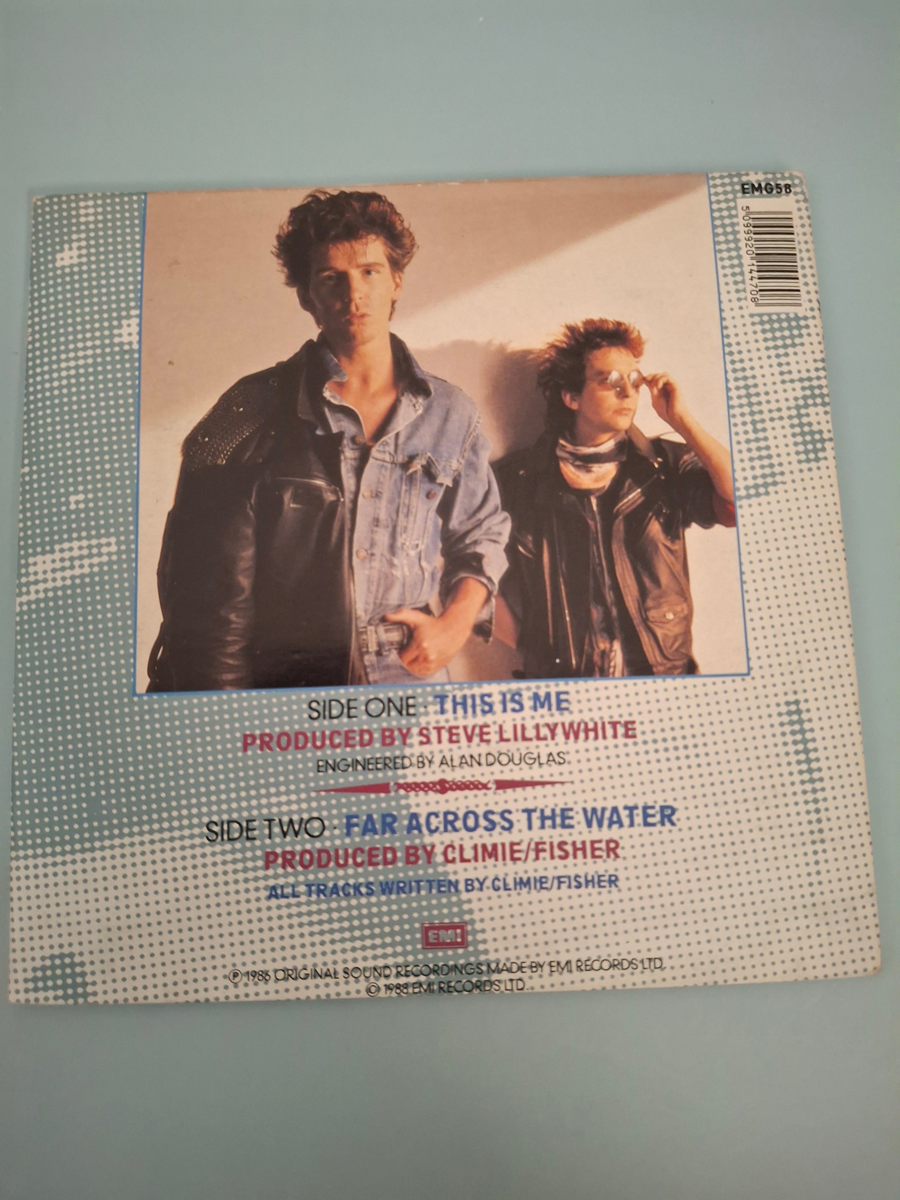 Climie Fisher - This Is Me Rare Gatefold 7" Vinyl Single (UK Pressing, 1988, EMI EM 58)