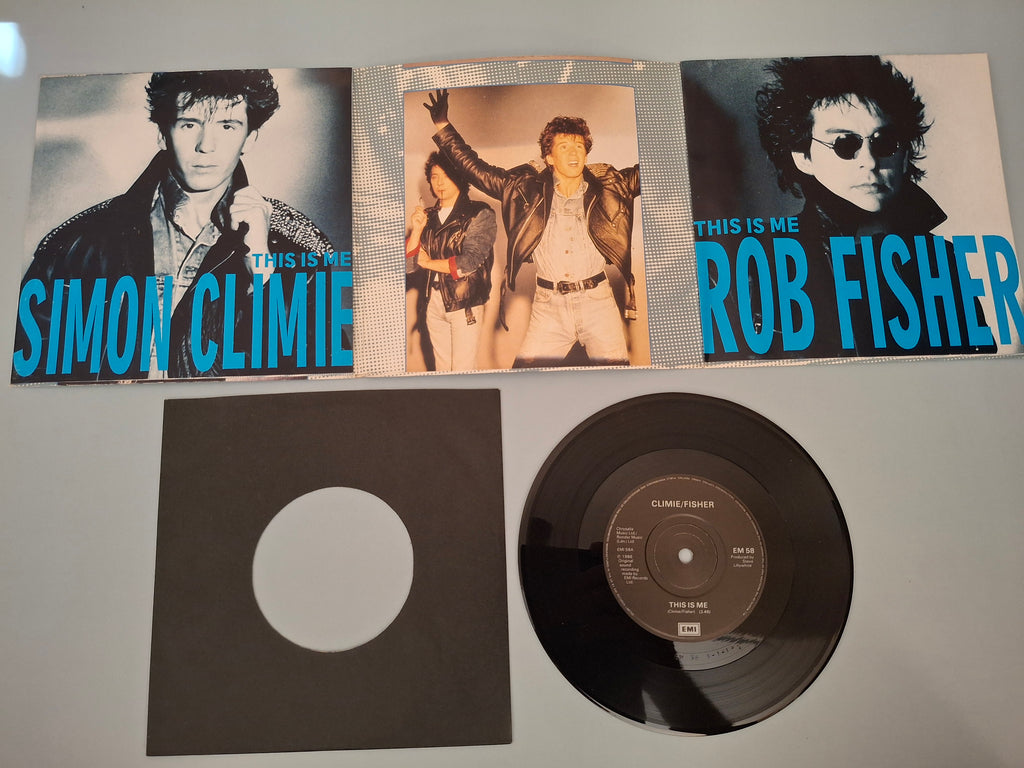 Climie Fisher - This Is Me Rare Gatefold 7" Vinyl Single (UK Pressing, 1988, EMI EM 58)