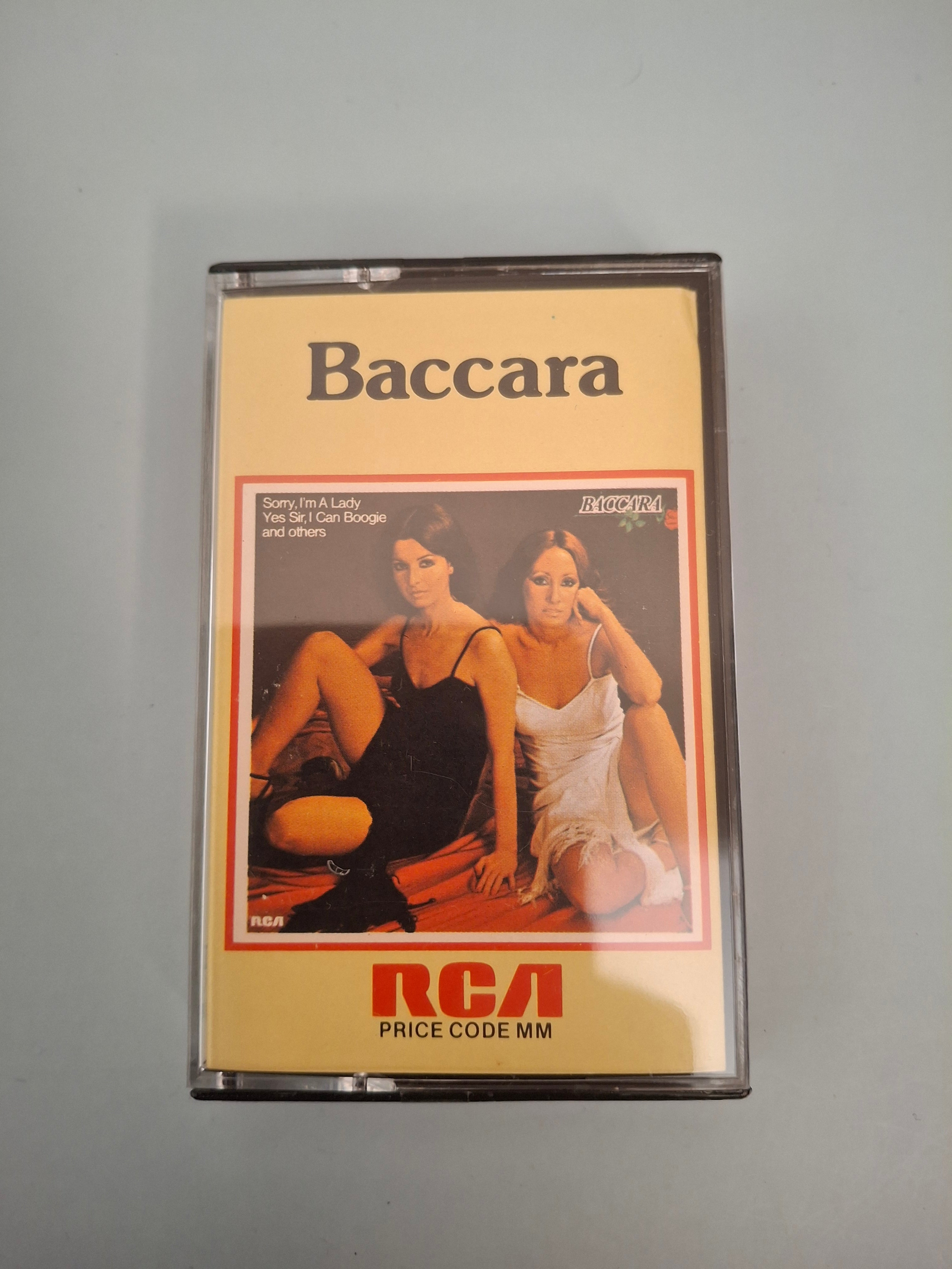 Baccara Self-Titled Debut Album (UK Cassette, 1977, RCA PK 28316)
