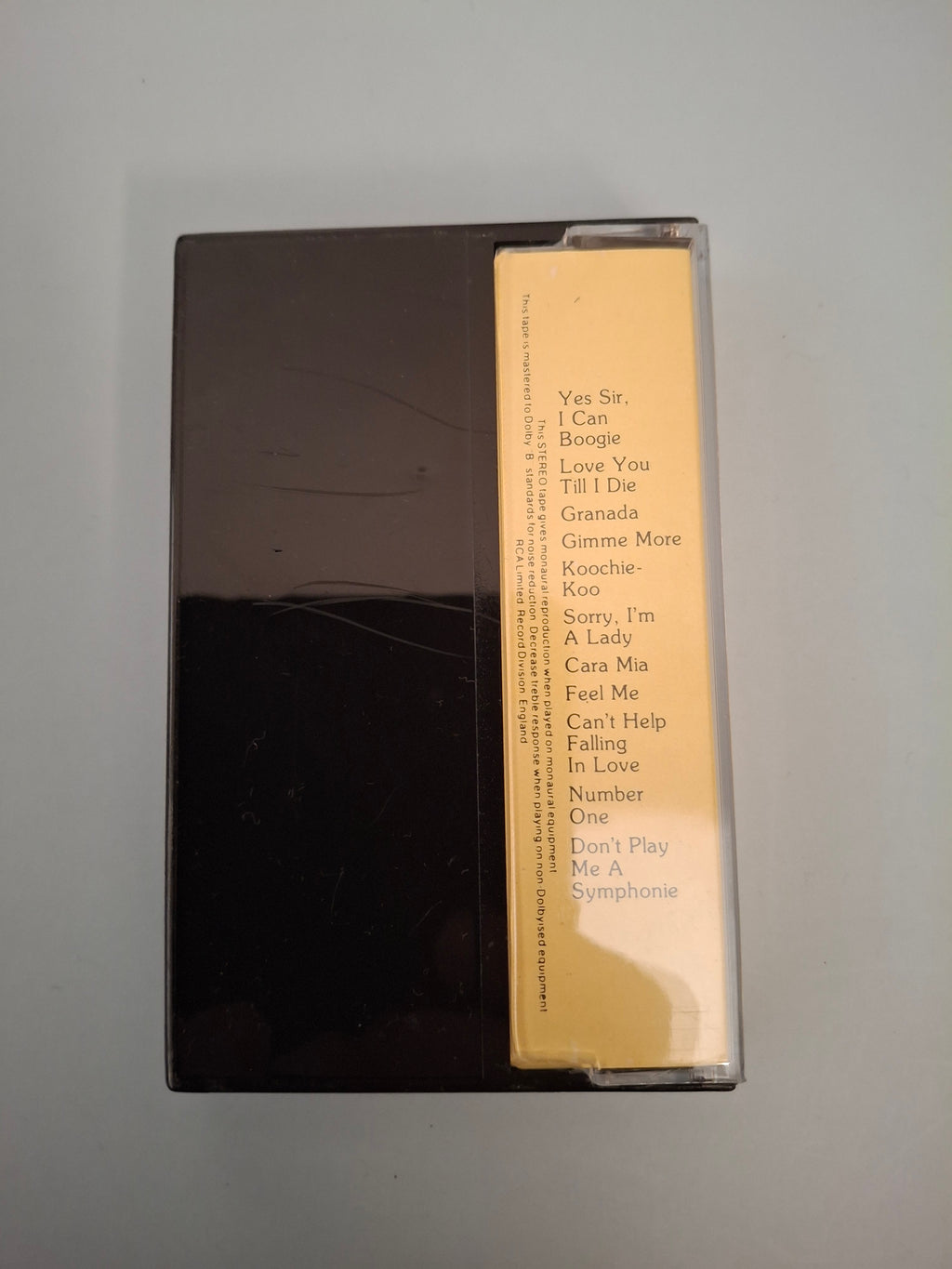 Baccara Self-Titled Debut Album (UK Cassette, 1977, RCA PK 28316)