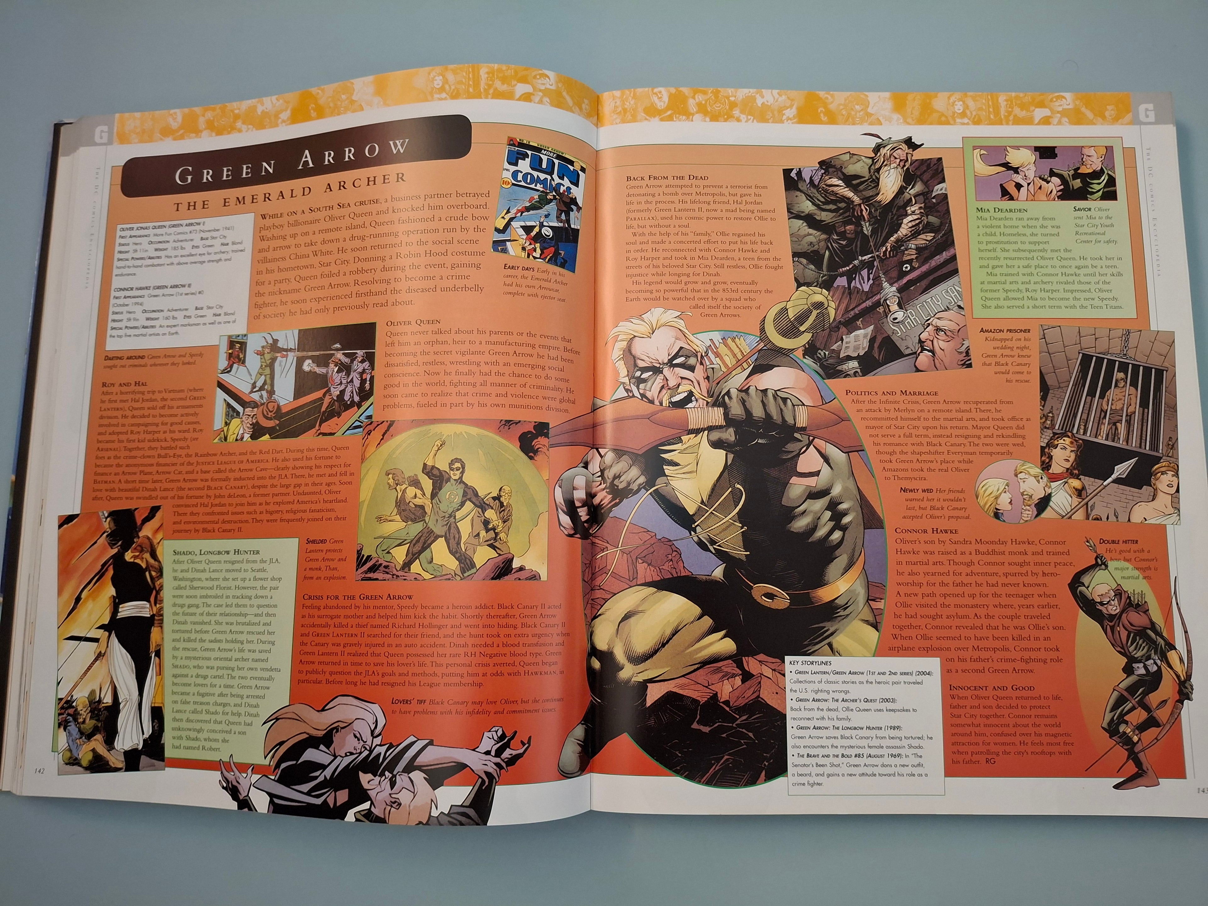 The DC Comics Encyclopedia Updated And Expanded Hardback Book 2009 DK (ISBN 9781405328913)