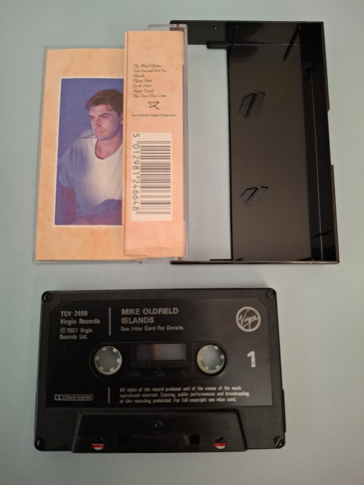 Mike Oldfield - Islands Cassette Tape Album 1987 UK First Pressing (TCV 2456)