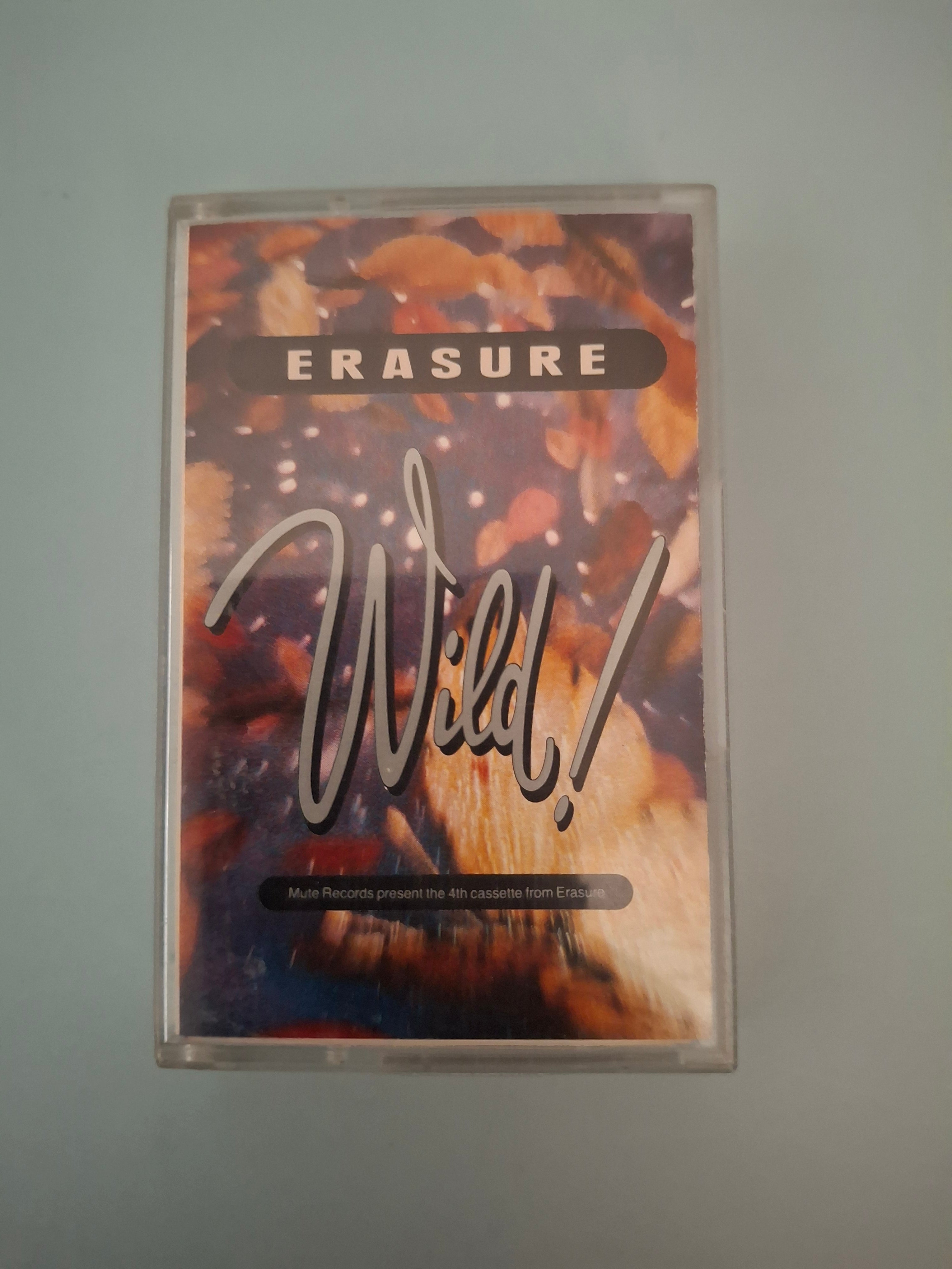 Erasure - Wild! Cassette Tape Album 1989 UK First Pressing (C Stumm 75)