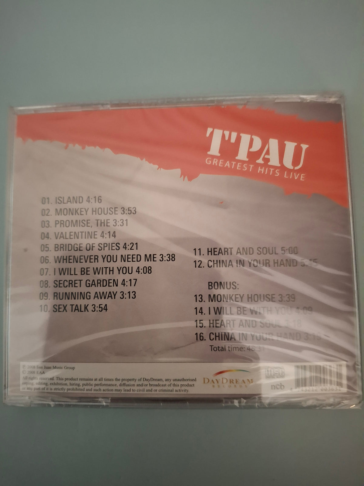 T'Pau - Greatest Hits Live CD Album 2008 Scandinavian Import New & Sealed (DD 0130
