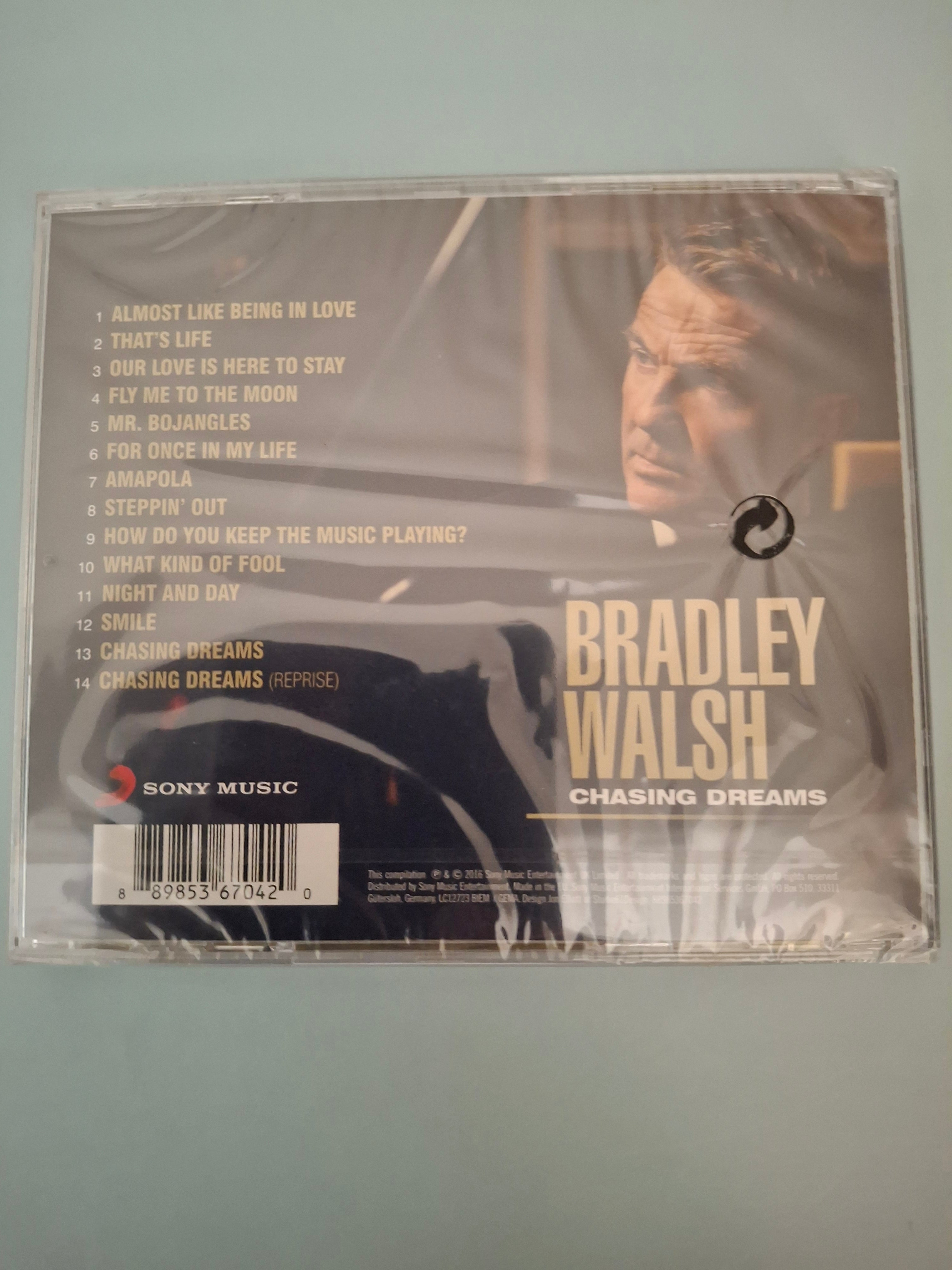 Bradley Walsh - Chasing Dreams CD Album 2016 UK First Pressing New & Sealed (889853670420)