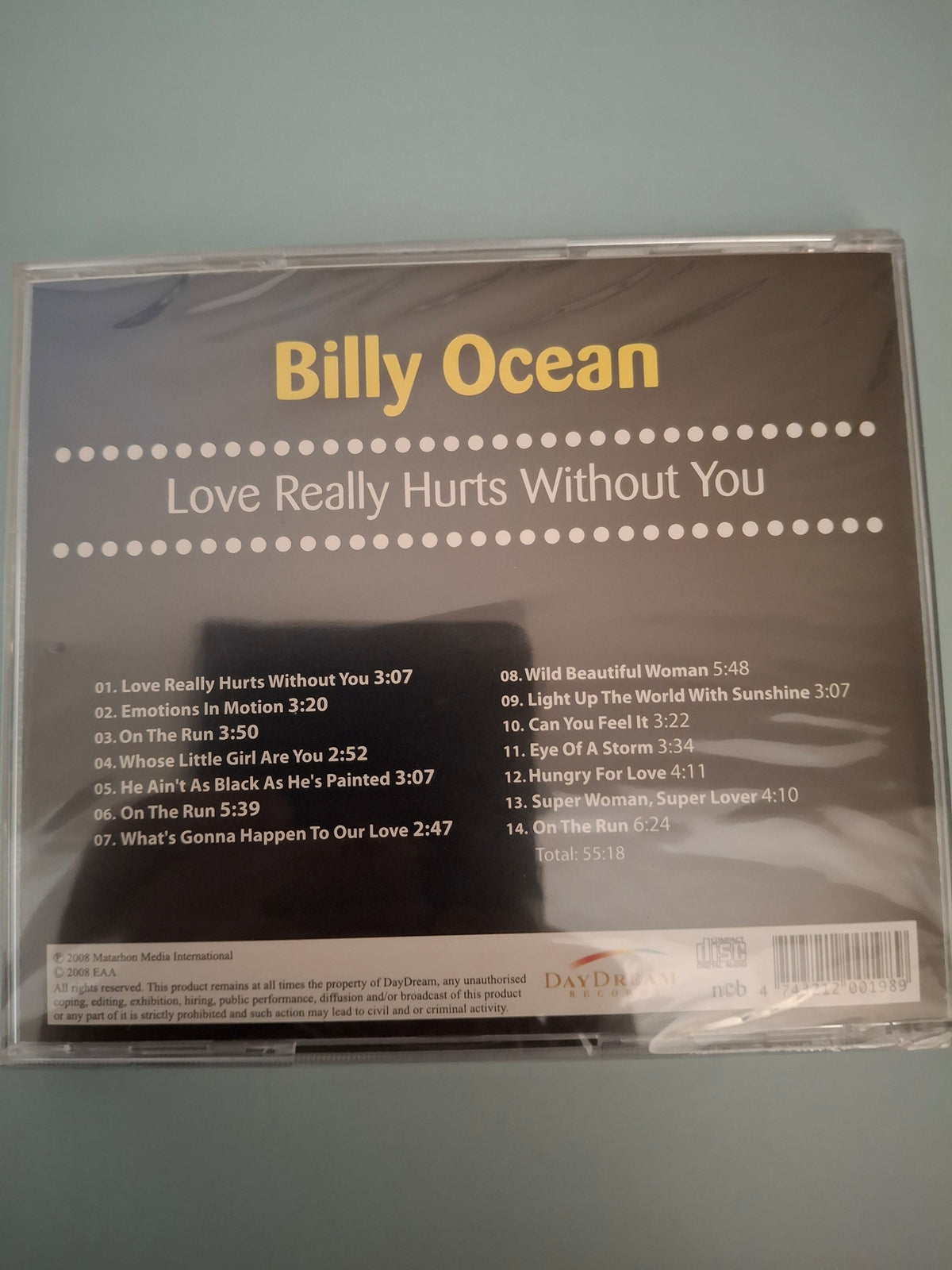 Billy Ocean - Love Really Hurts Without You CD Album 2008 Scandinavian Import New & Sealed (DD 0198)