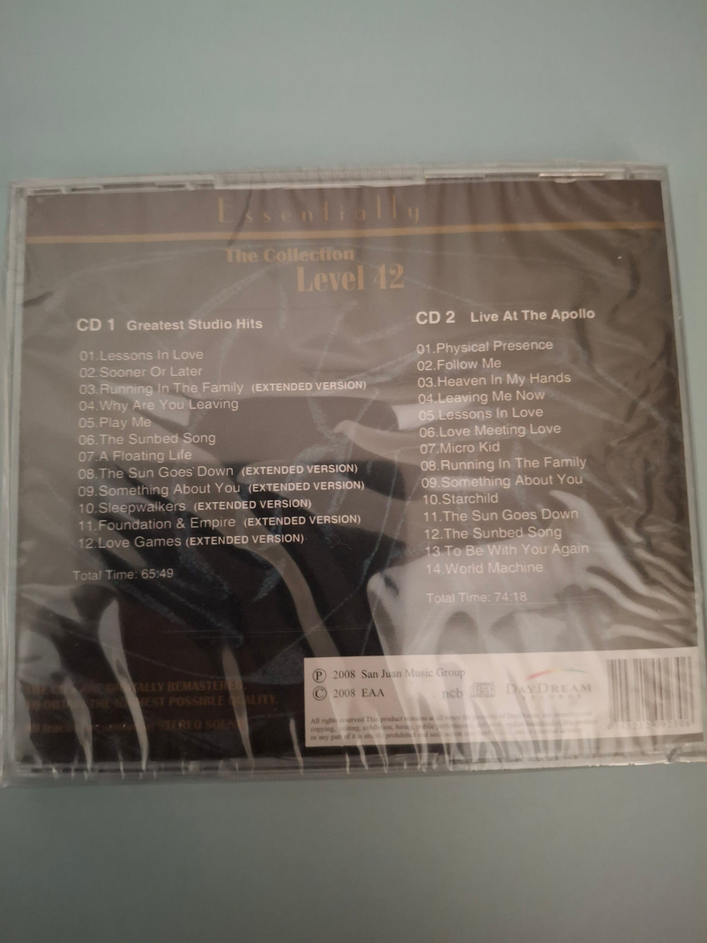 Level 42 - Essentially The Collection CD Album 2008 2CD Set Scandinavian Import New & Sealed (DD 0138)
