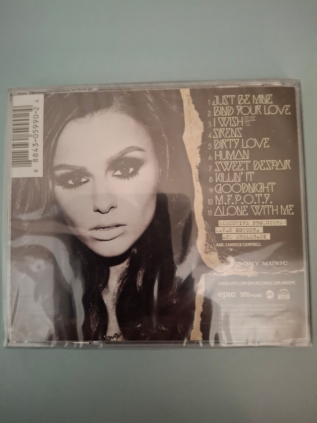 Cher Lloyd - Sorry I'm Late CD Album 2014 US First Pressing New & Sealed (88843-05990-2)