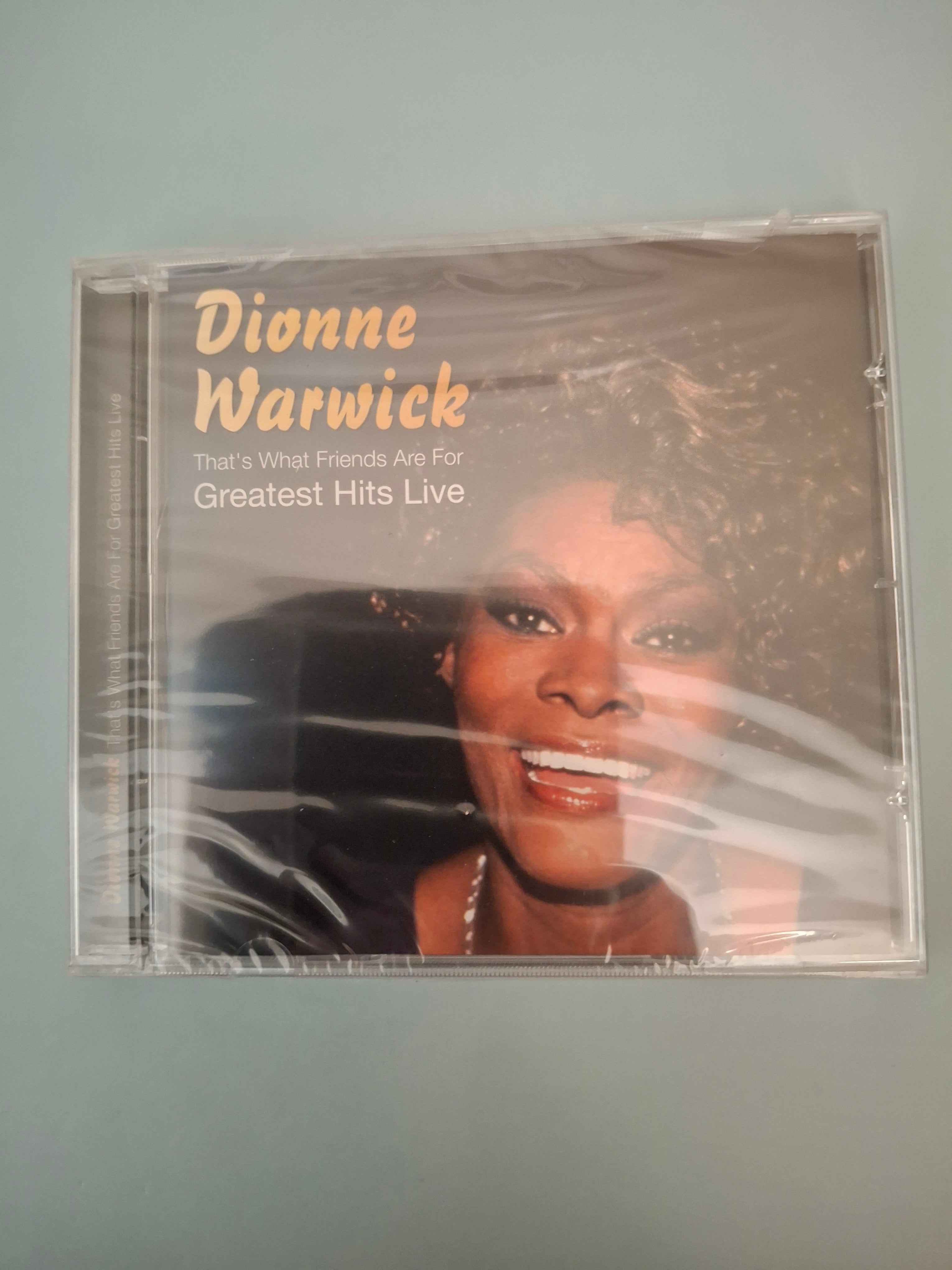 Dionne Warwick - That's What Friends Are For Greatest Hits Live CD Album 2008 Scandinavian Import New & Sealed (DD 0186)