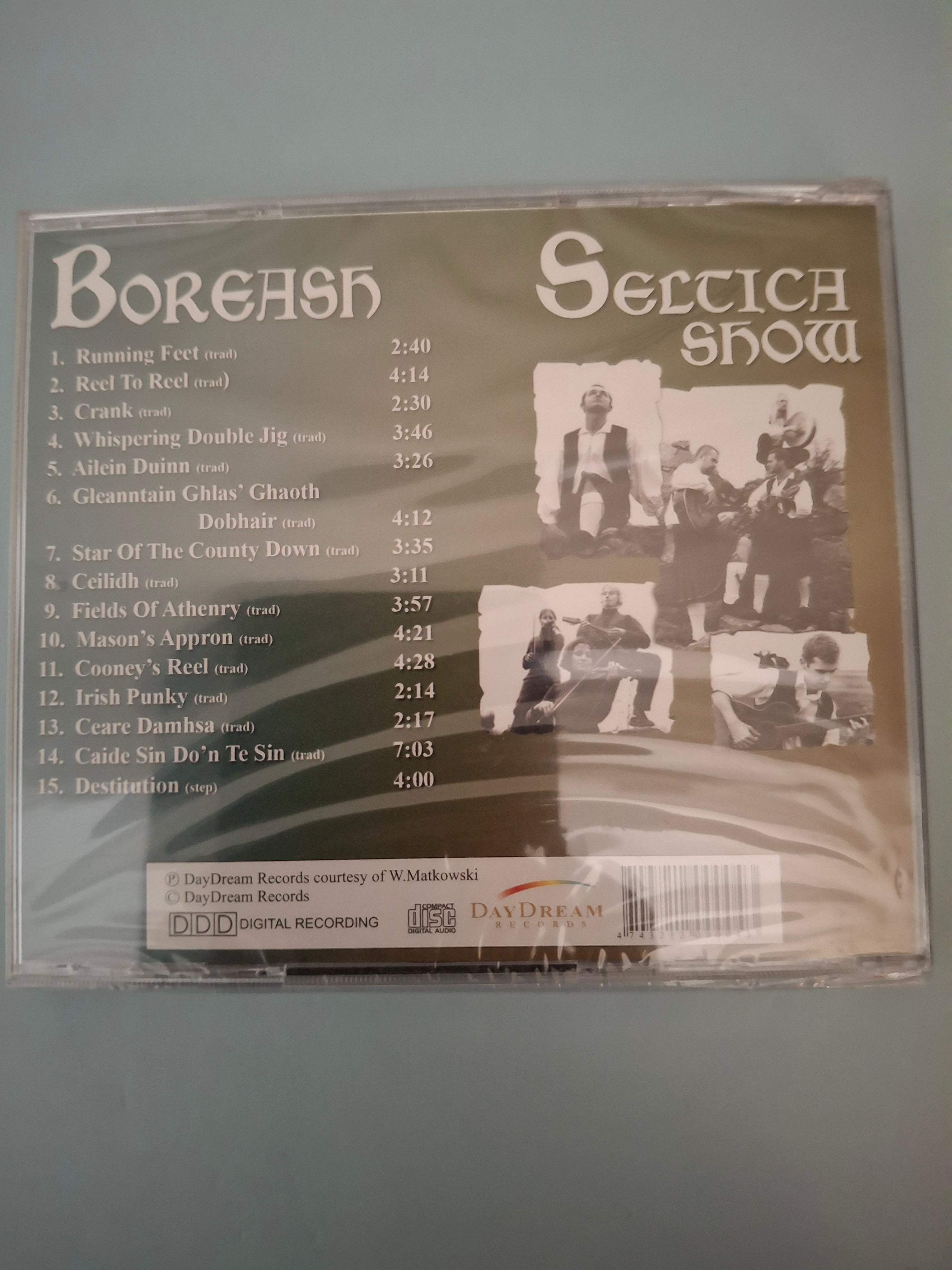 Boreash - Celtica Show CD Album 2002 Scandinavian Import New & Sealed (DayDream Records)