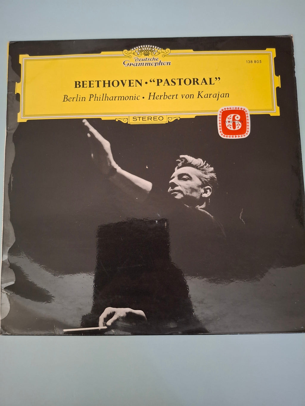 Beethoven: Symphony No. 6 "Pastoral" Vinyl LP - Herbert von Karajan, Berlin Philharmonic (1962, 138 805)