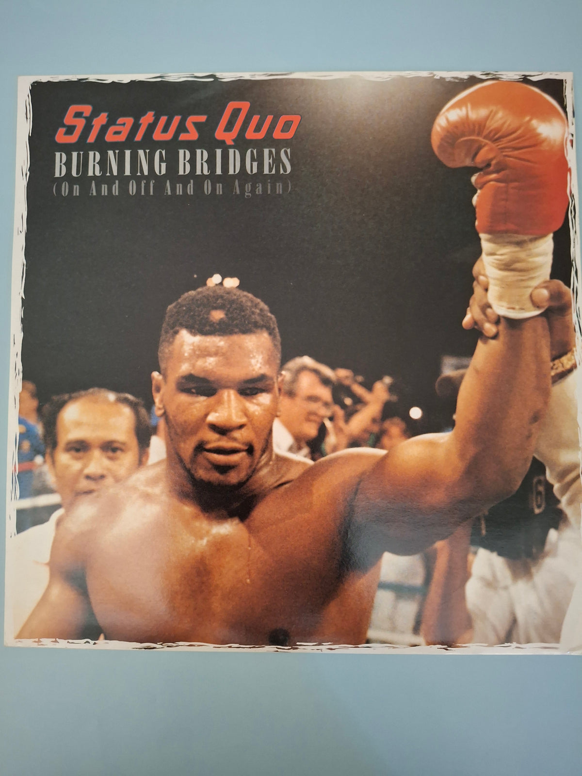 Status Quo: Burning Bridges (On And Off And On Again) 12" Vinyl Maxi Single (1988, QUO 2512)