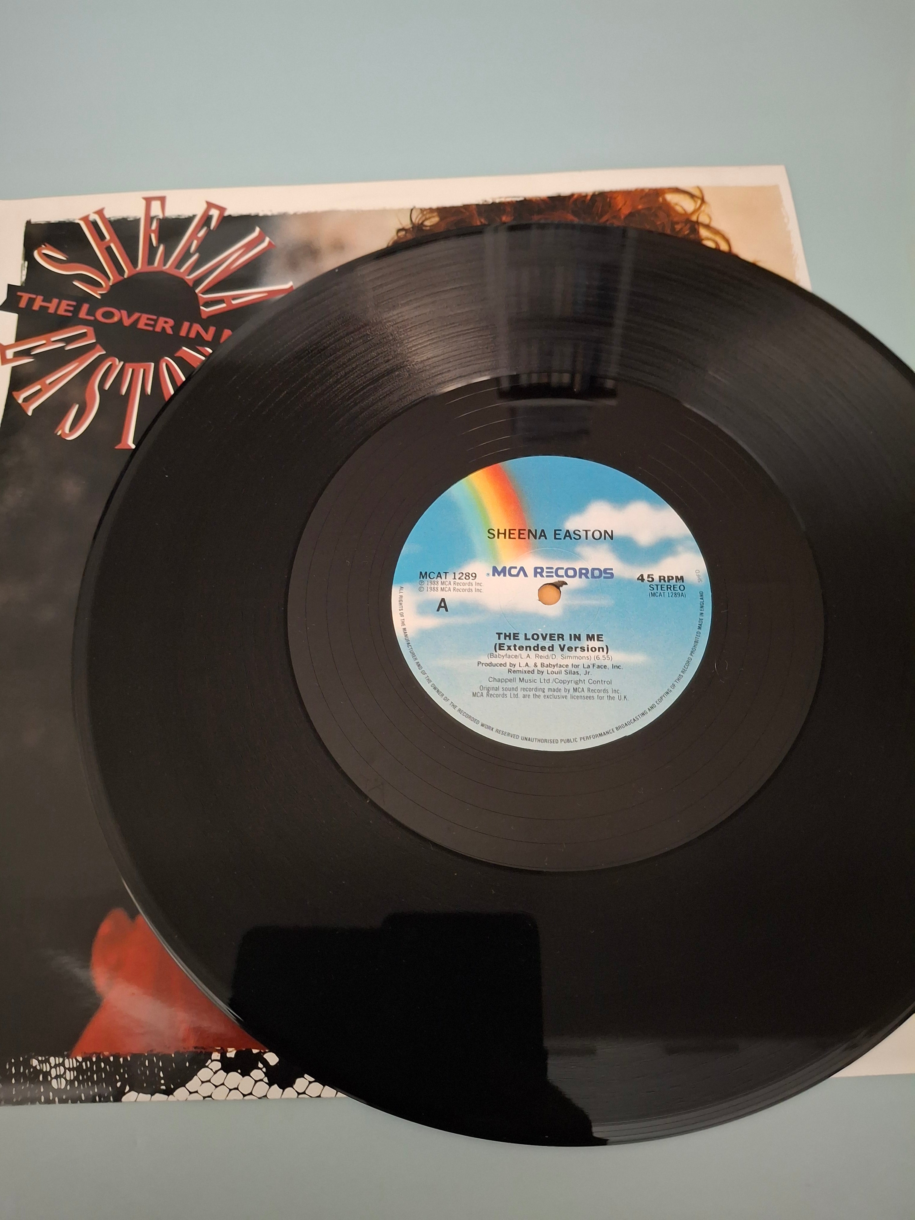 Sheena Easton: The Lover In Me 12" Vinyl Maxi Single (1988, MCAT 1289)