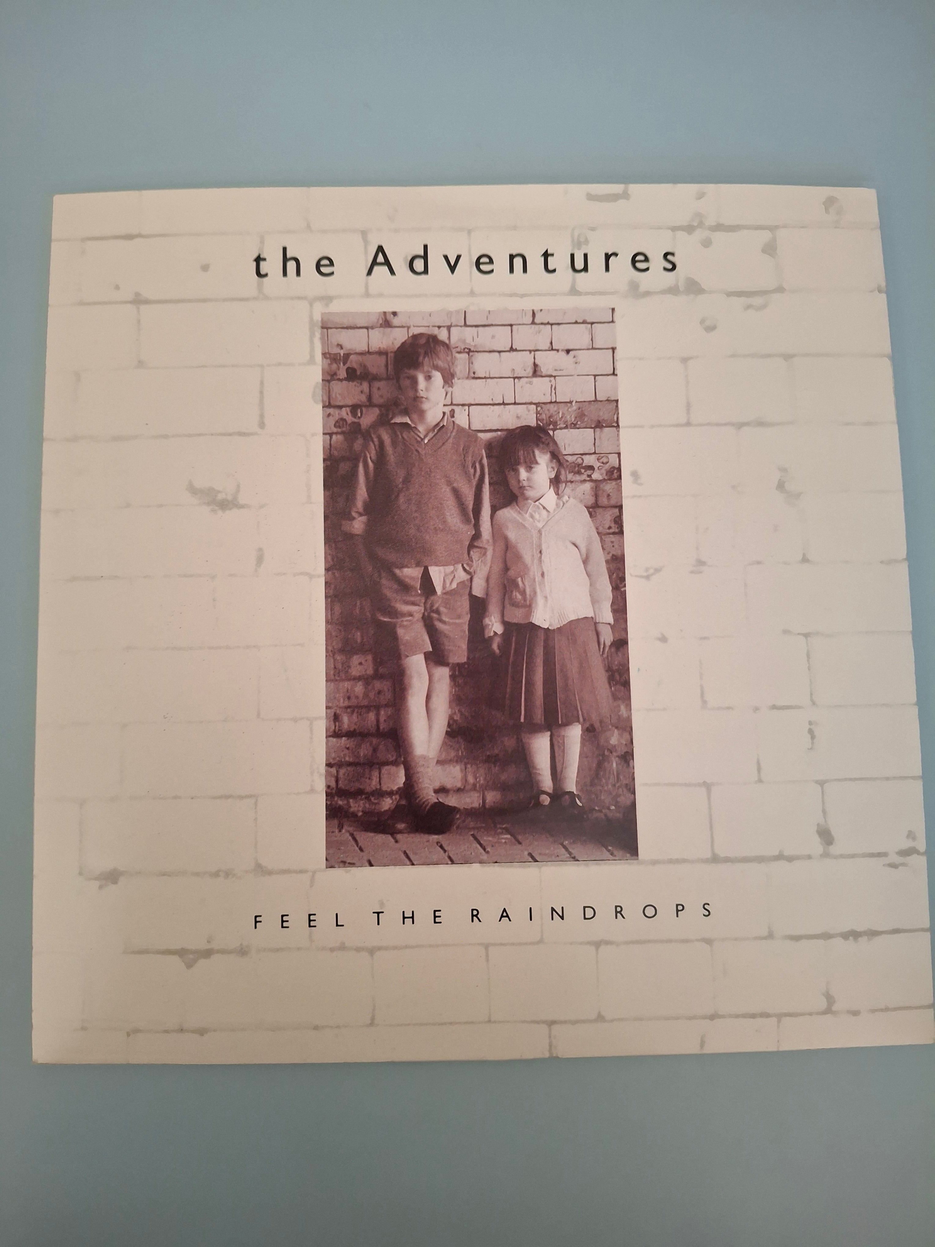 The Adventures: Feel The Raindrops 7" Vinyl Single (1985, AD 1)