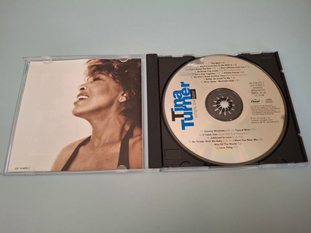Tina Turner: Simply The Best CD (1991, CDESTV 1)