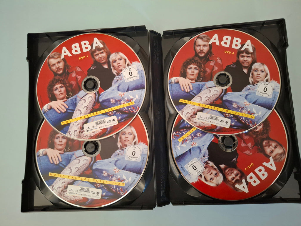ABBA: Music Masters Collection 4 DVD Set (2005, ANV0019)