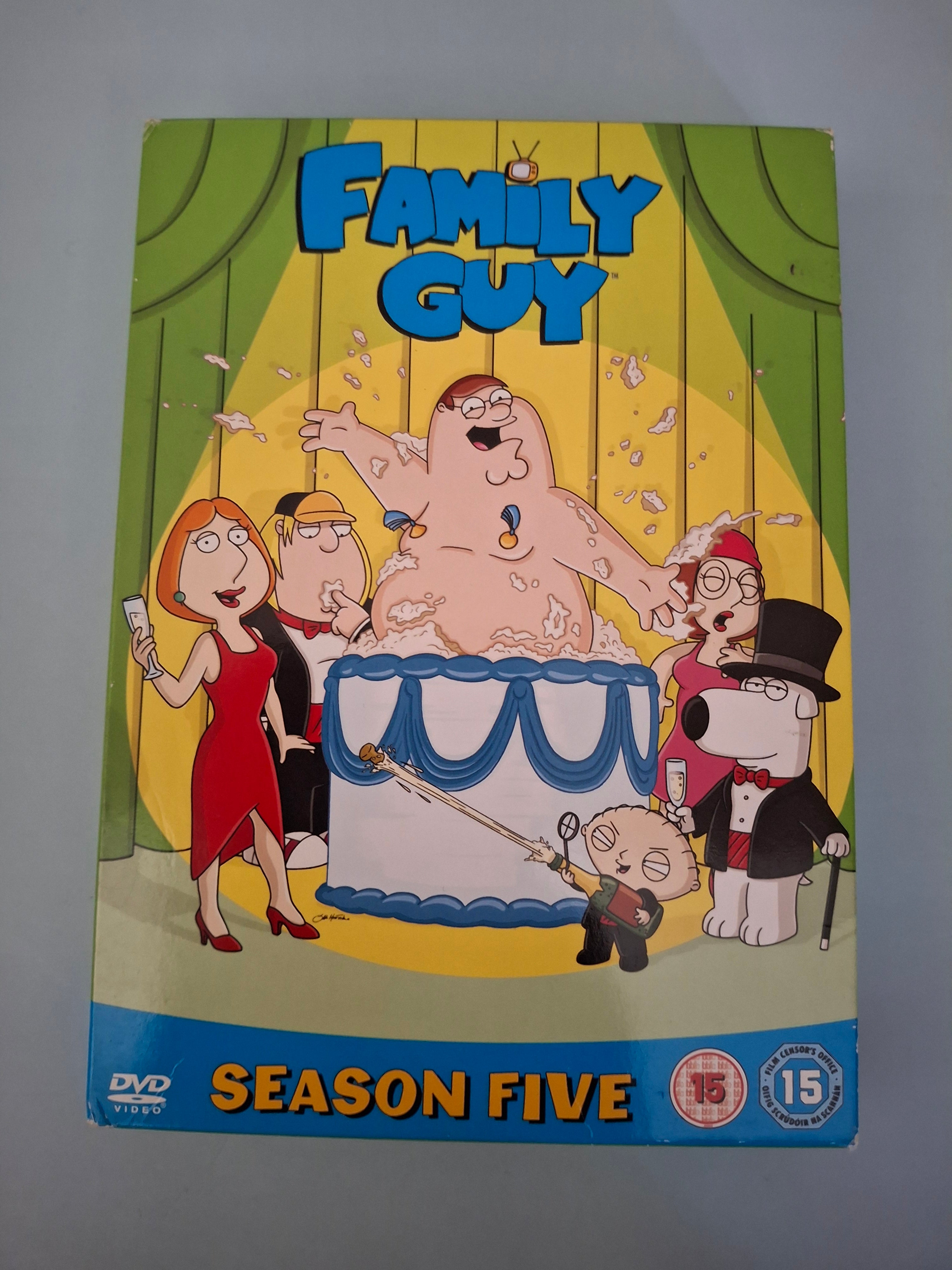 Family Guy: Season Five 3-Disc DVD Box Set (2006, F1-SGB 32314)