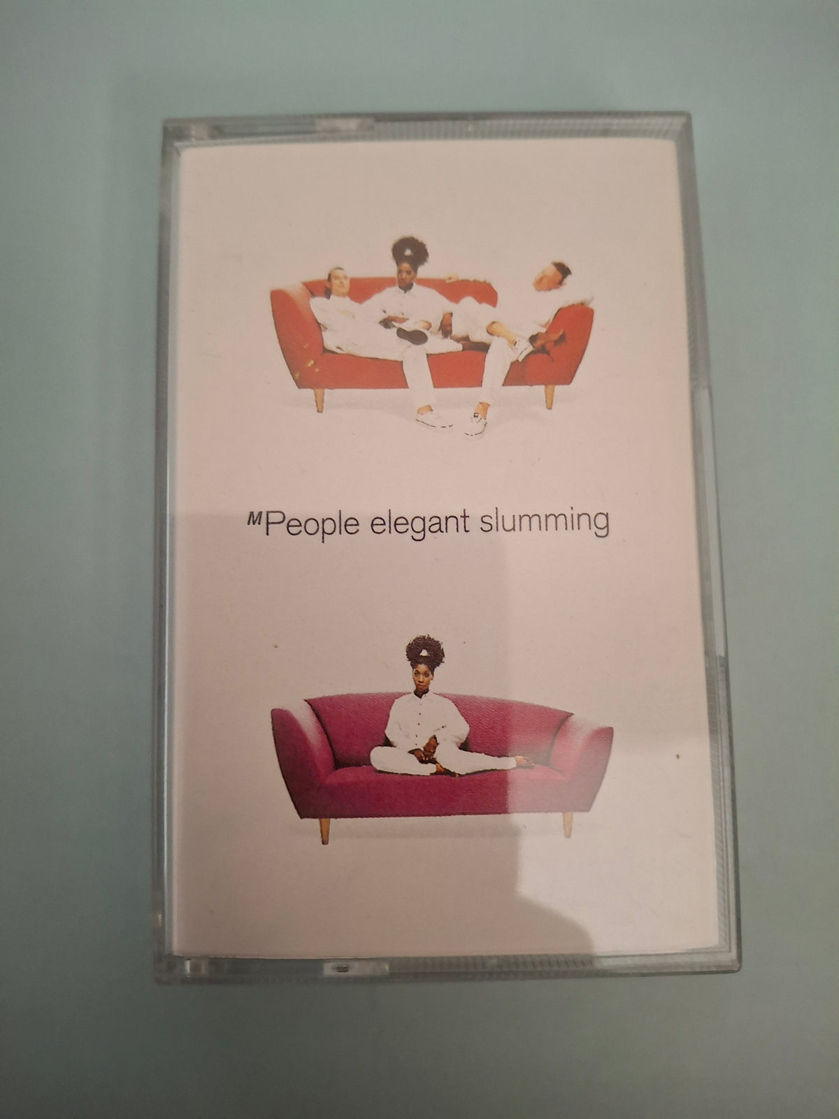 M People - Elegant Slumming (UK 1993 1st Pressing Cassette Album, Deconstruction/RCA, Cat No. 74321 16678 4)