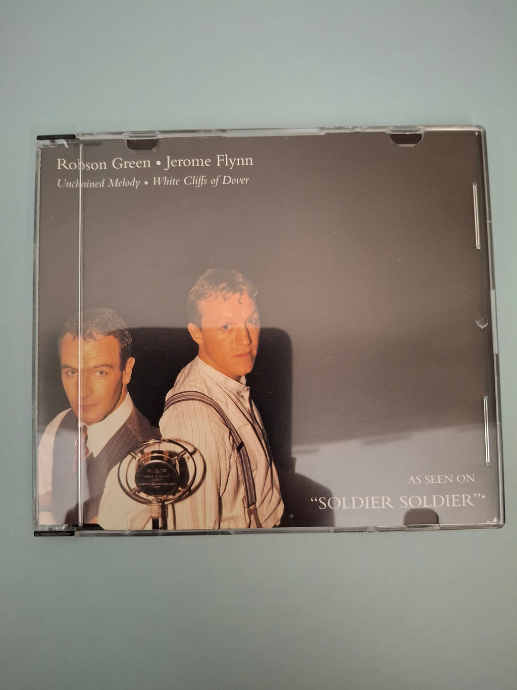 Robson Green & Jerome Flynn - Unchained Melody / White Cliffs Of Dover (UK & Europe 1995 CD Single, RCA, Cat No. 74321 28436 2