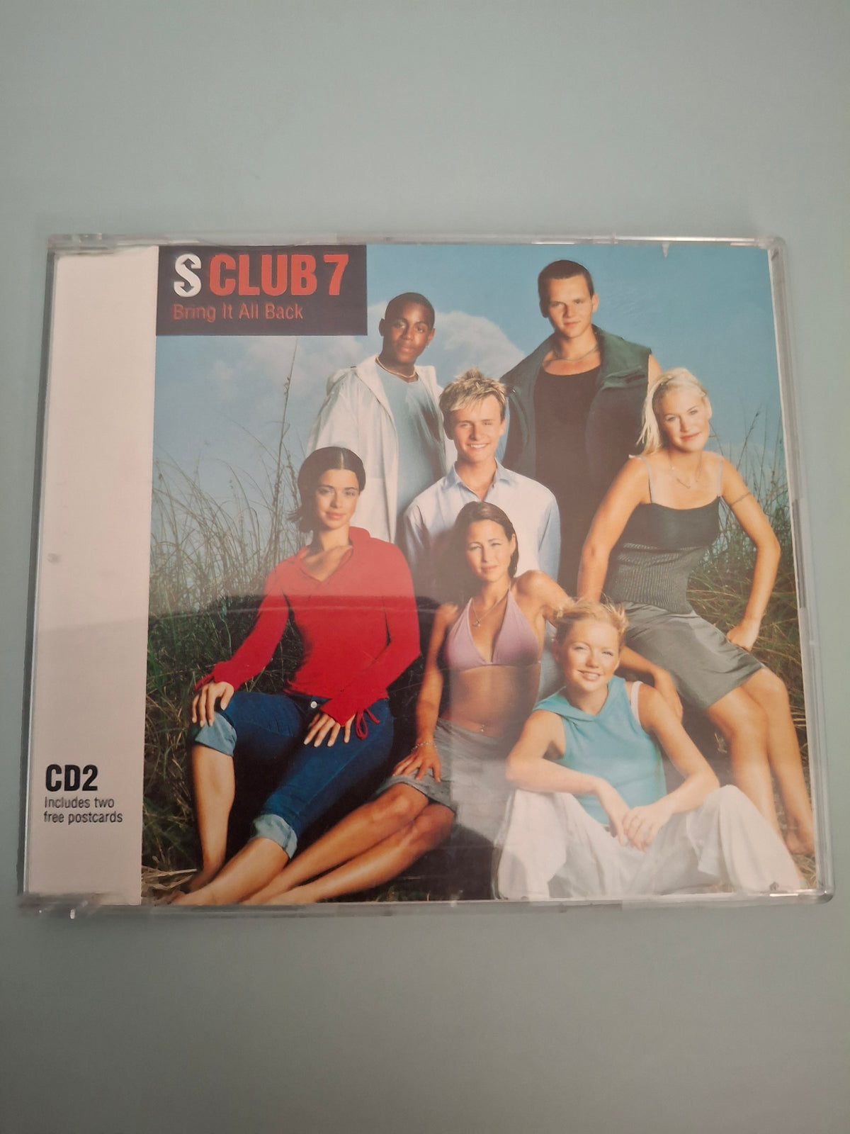 S Club 7 - Bring It All Back (UK 1999 Original CD2 Single with Postcards, Polydor, Cat No. 561 087-2)