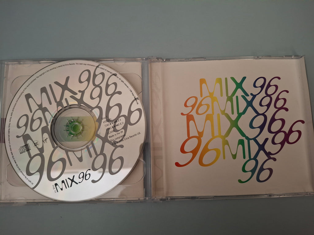 Various Artists - In The Mix 96 (UK 1996 Original 2CD Compilation, Virgin/Circa Records, Cat No. 7243 8 41445 2 4)