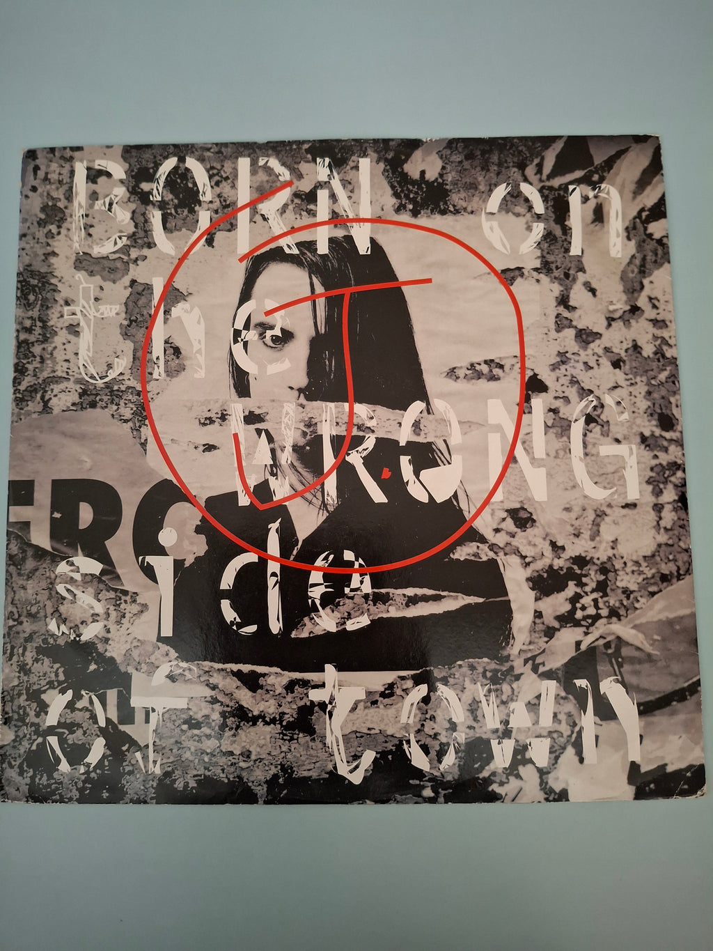 J. - Born On The Wrong Side Of Town (UK 1992 Original 12" Promo Maxi-Single, A&M Records / AM PM, Cat No. PAMY 025)